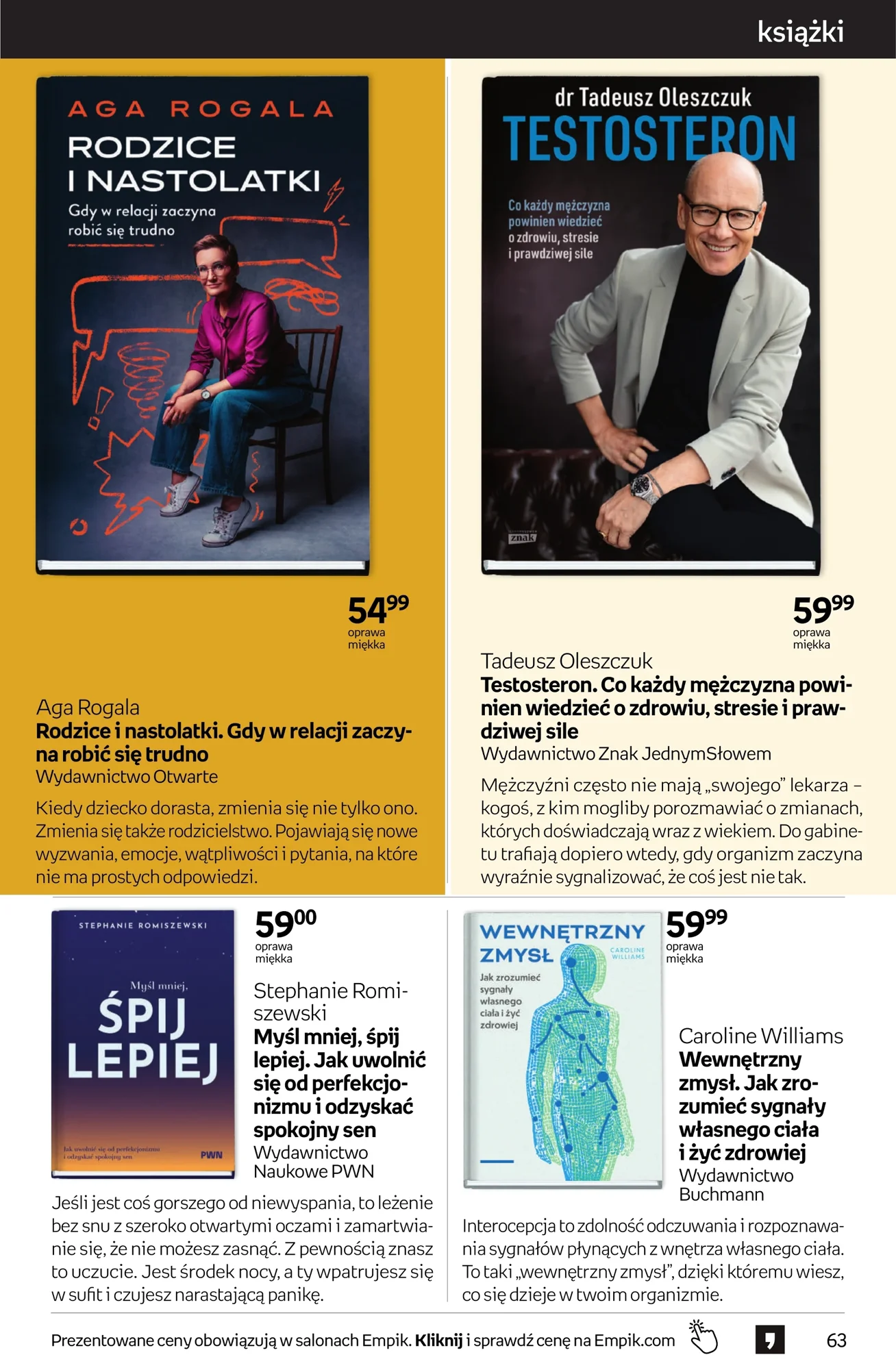 Gazetka promocyjna empik str. 63