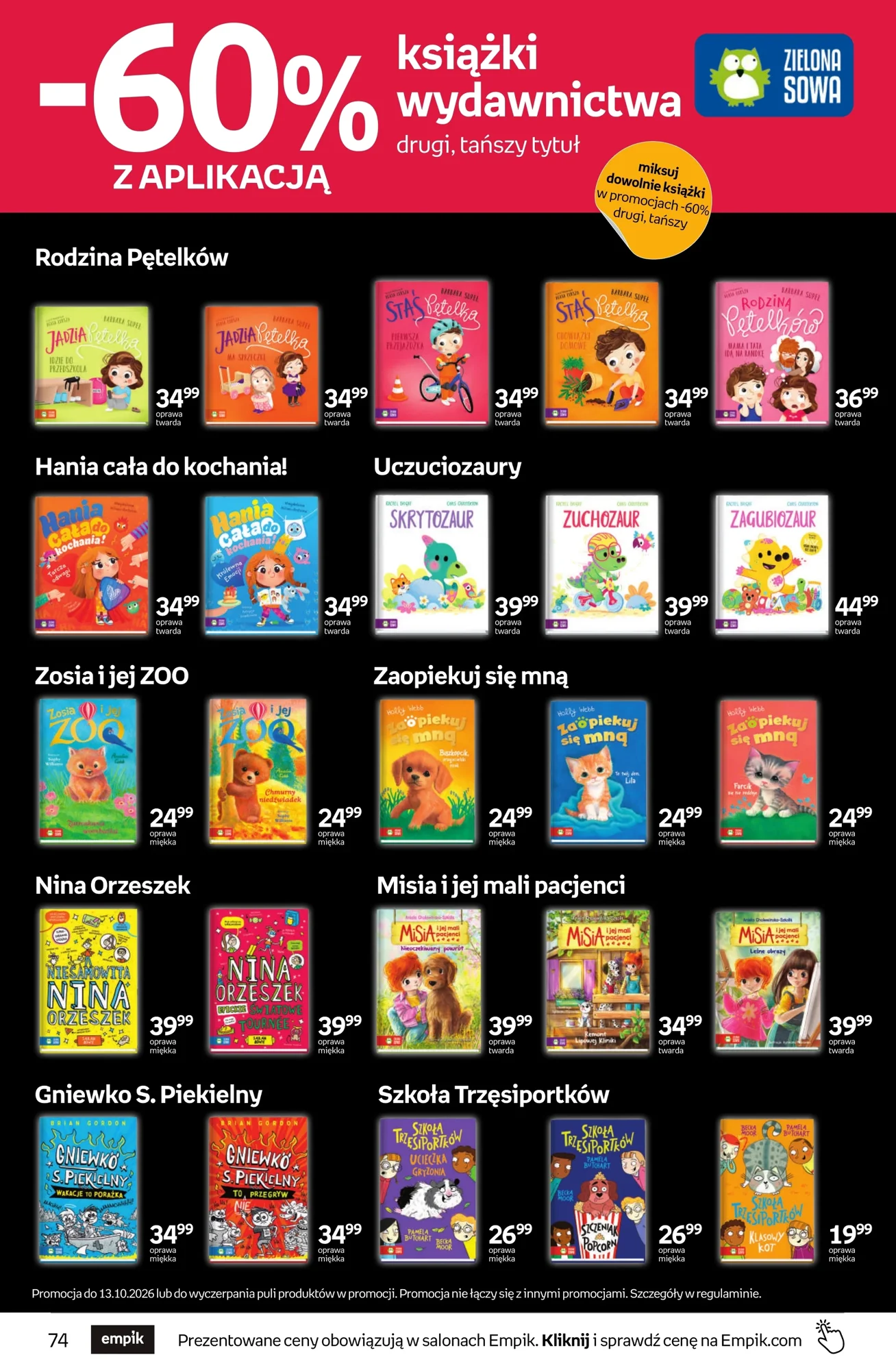 Gazetka promocyjna empik str. 74