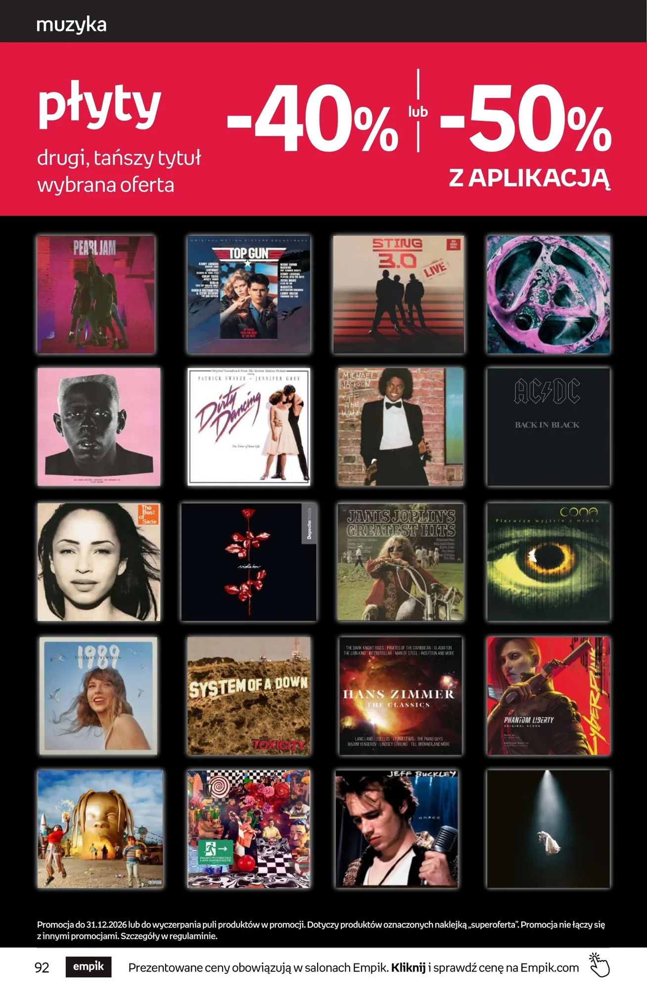 Gazetka promocyjna empik str. 92