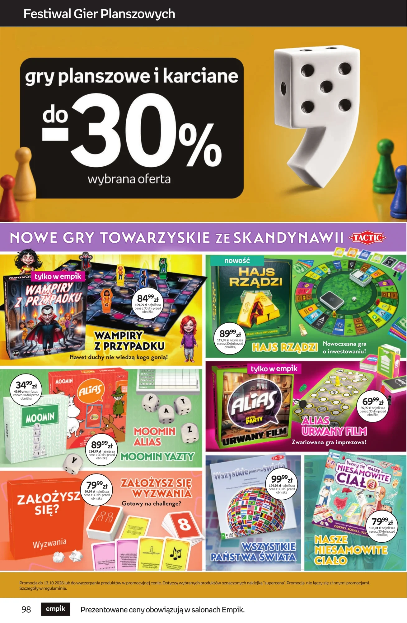 Gazetka promocyjna empik str. 98