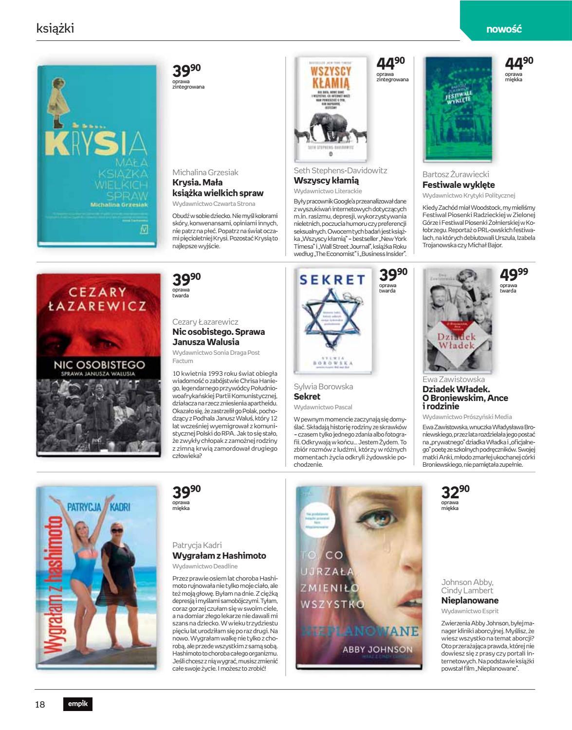 Gazetka promocyjna empik str. 18