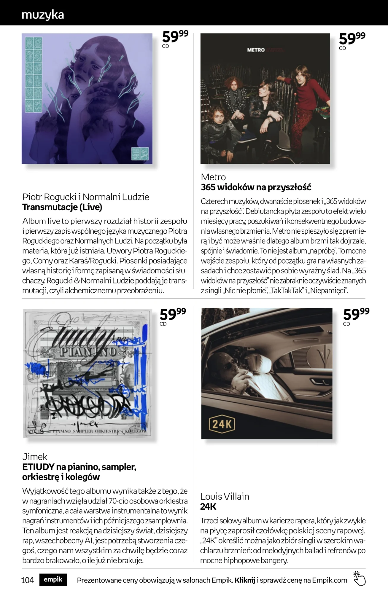 Gazetka promocyjna empik str. 104