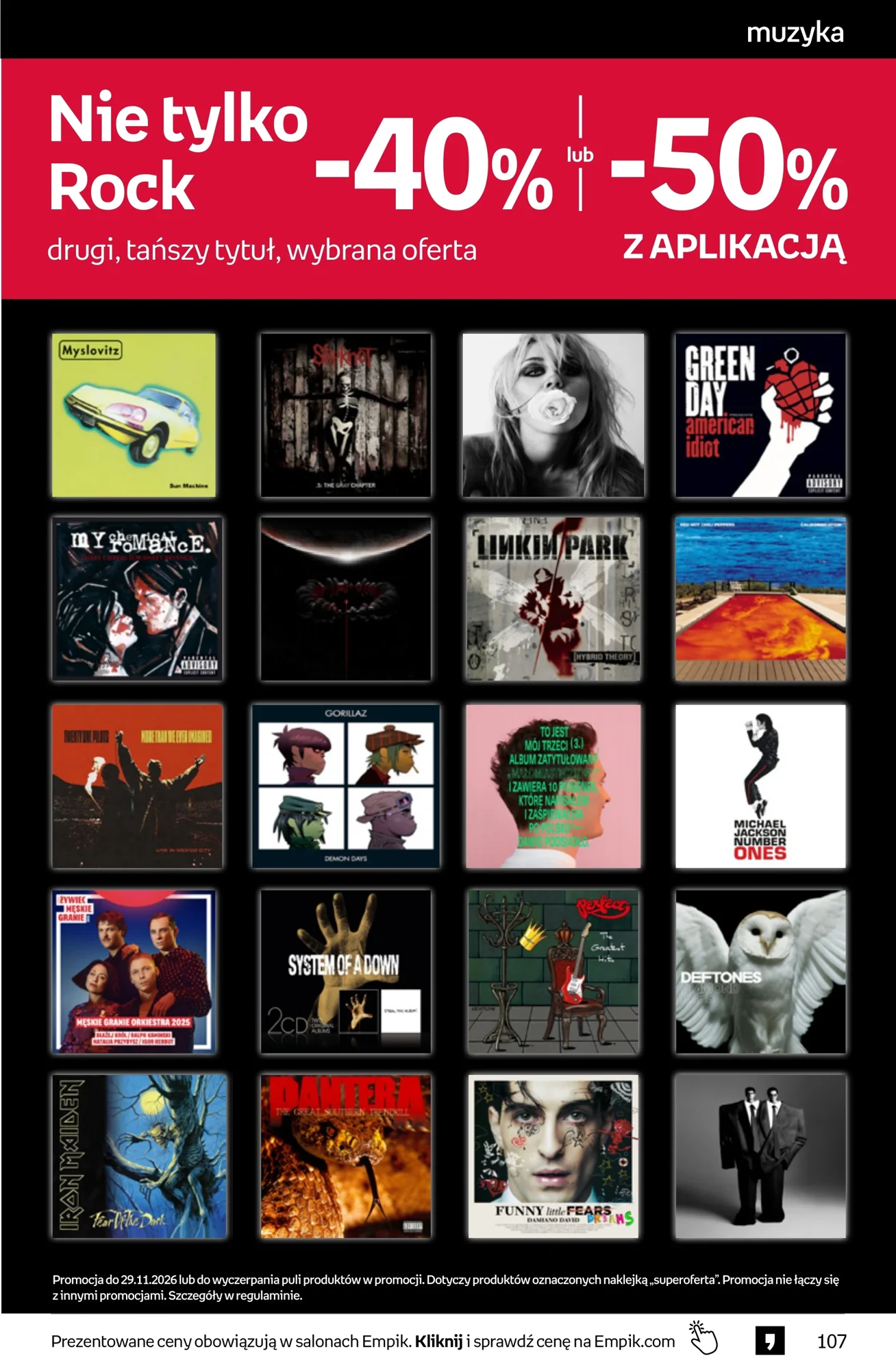 Gazetka promocyjna empik str. 107