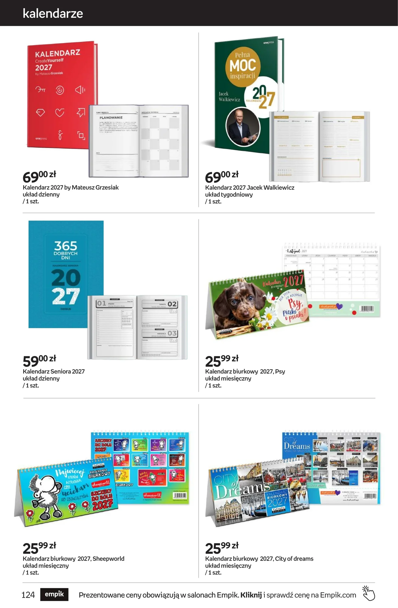 Gazetka promocyjna empik str. 124