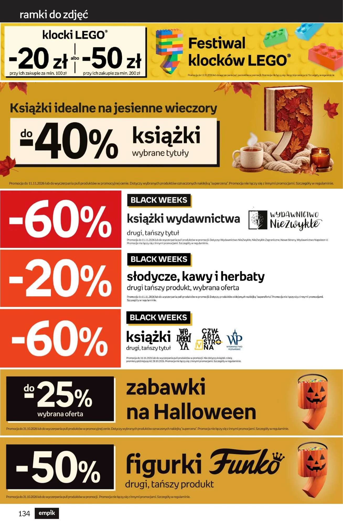 Gazetka promocyjna empik str. 134