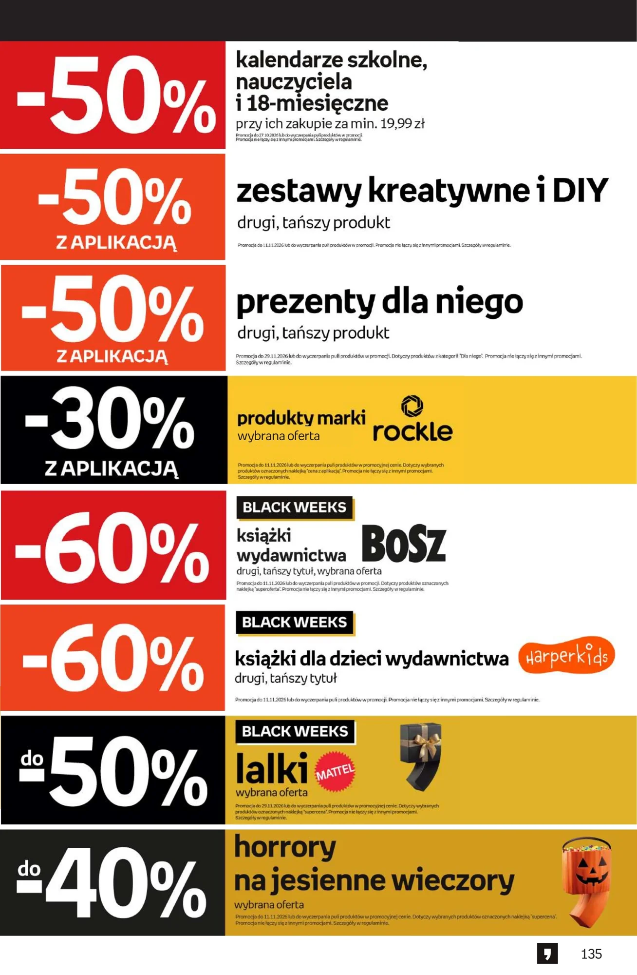 Gazetka promocyjna empik str. 135