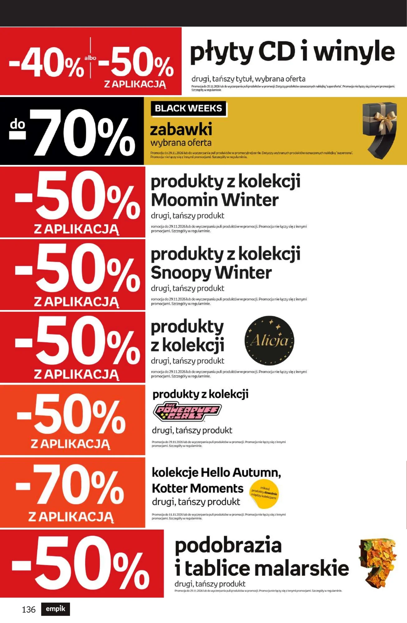 Gazetka promocyjna empik str. 136