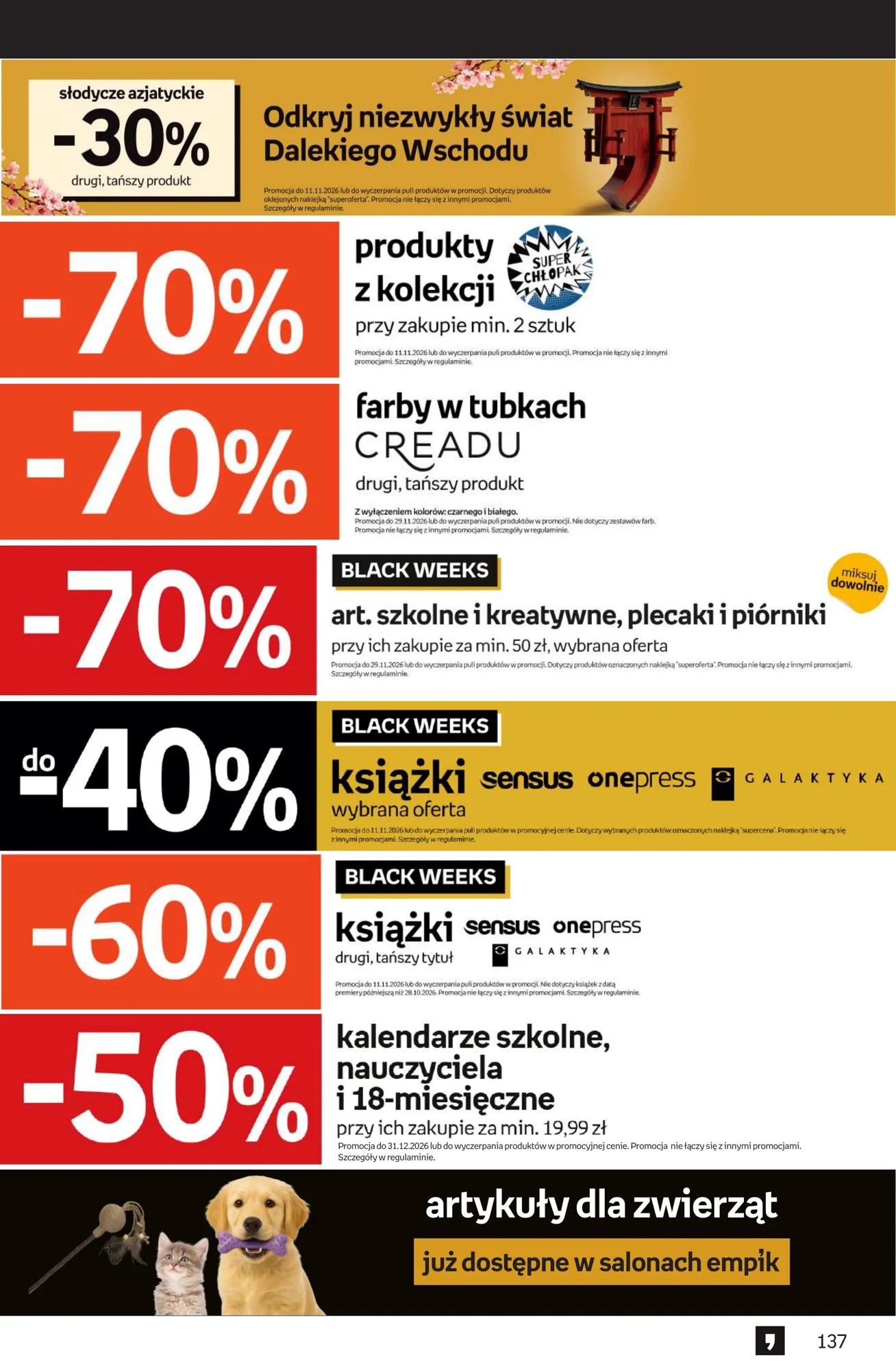 Gazetka promocyjna empik str. 137