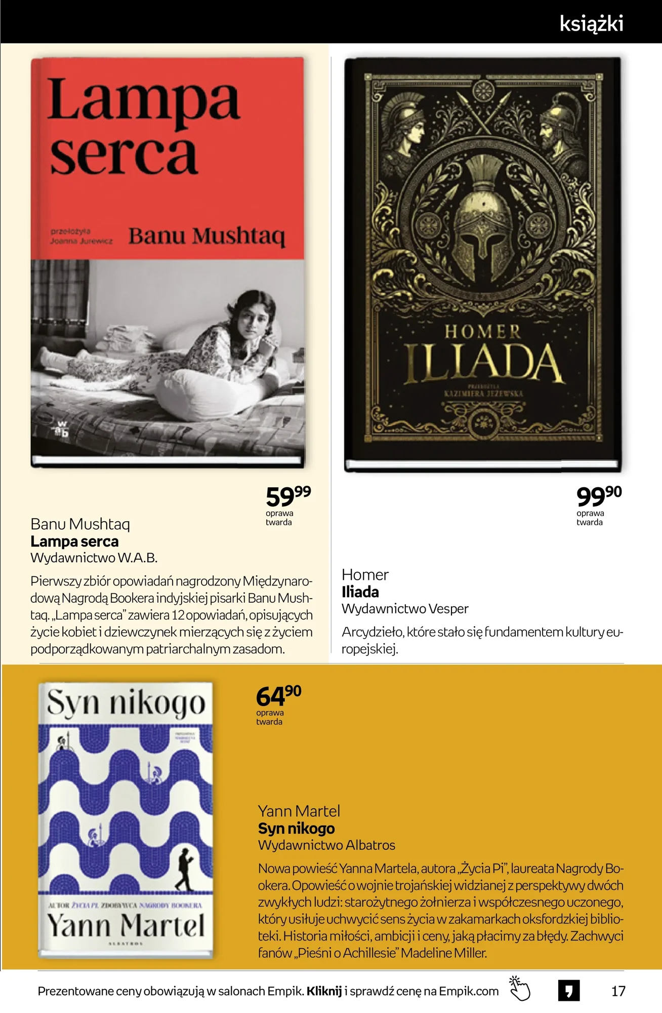 Gazetka promocyjna empik str. 17