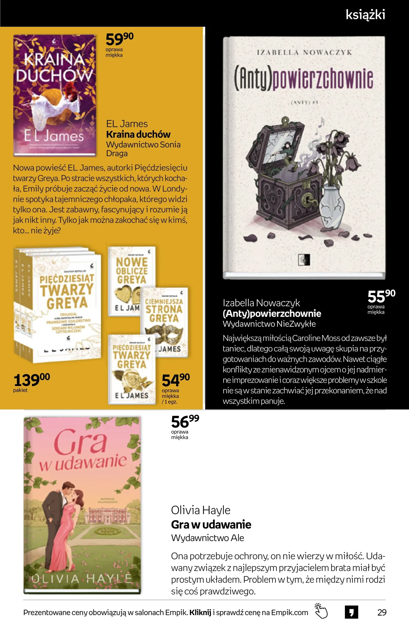 Gazetka promocyjna empik str. 29