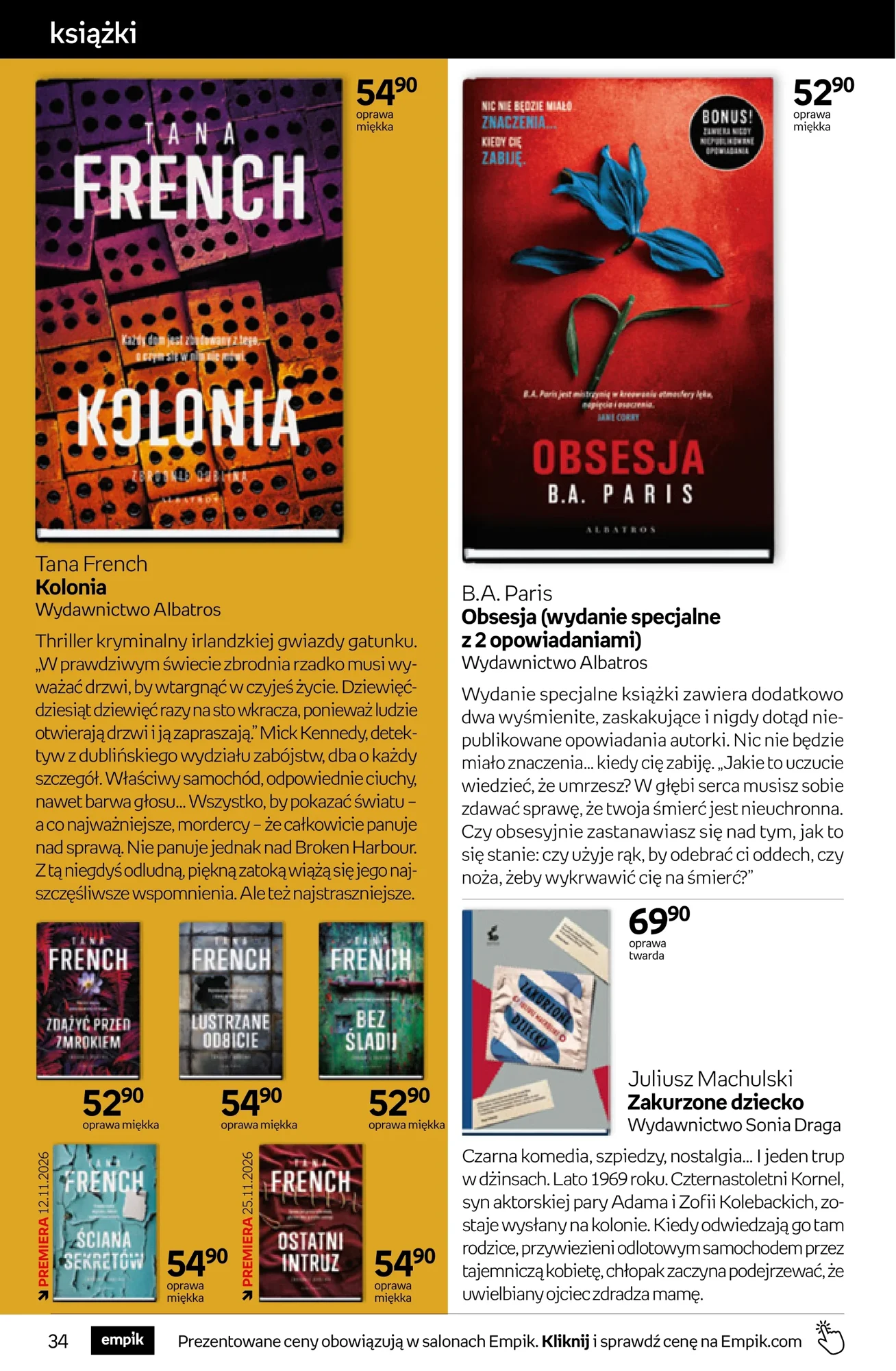 Gazetka promocyjna empik str. 34