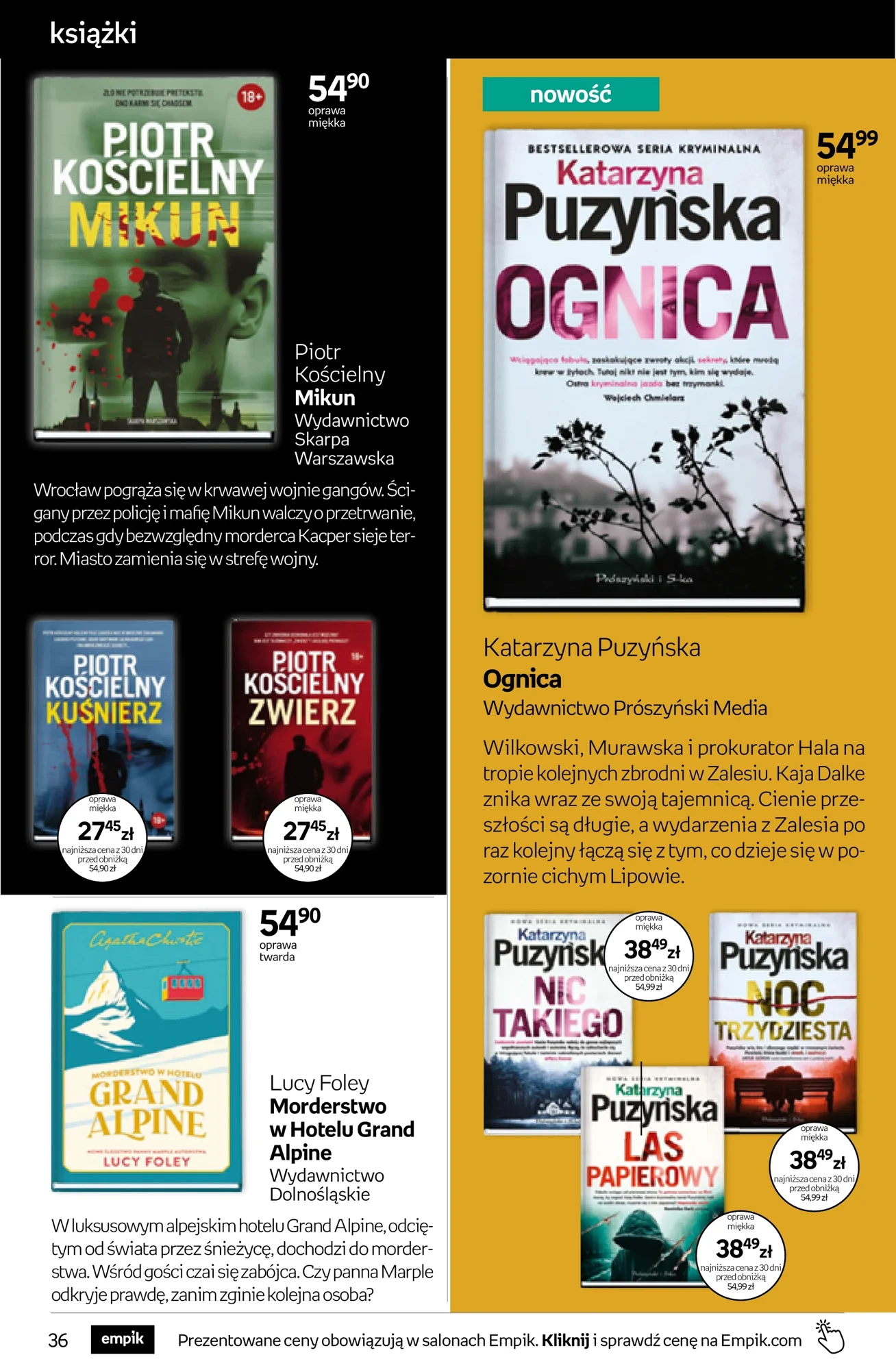 Gazetka promocyjna empik str. 36