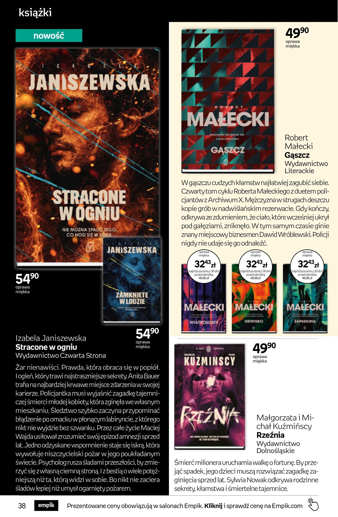 Gazetka promocyjna empik str. 38