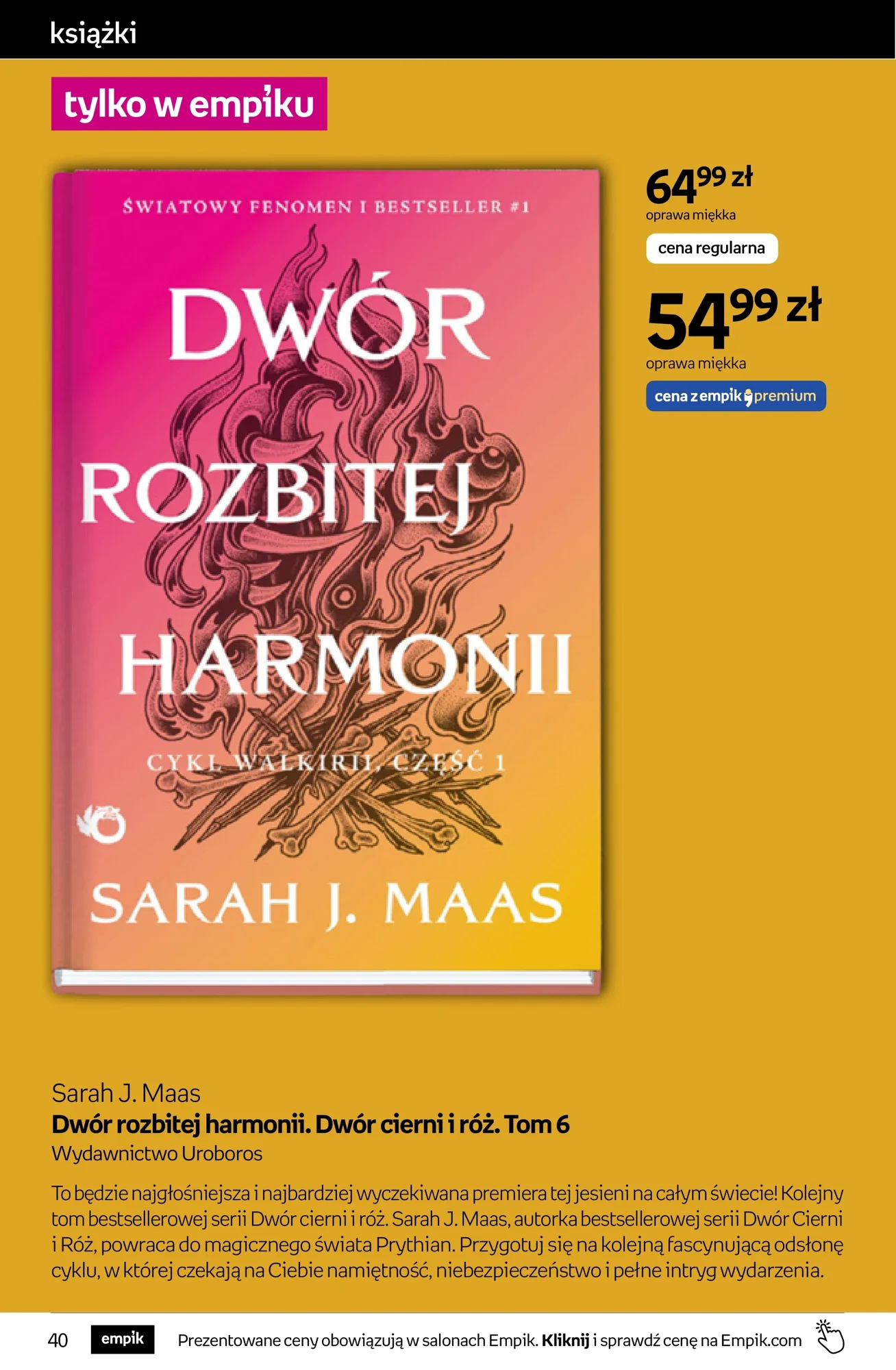 Gazetka promocyjna empik str. 40