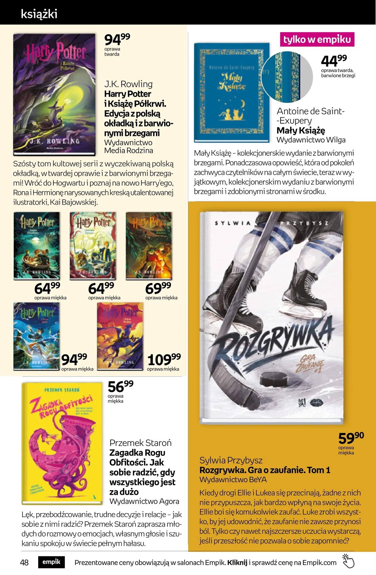 Gazetka promocyjna empik str. 48