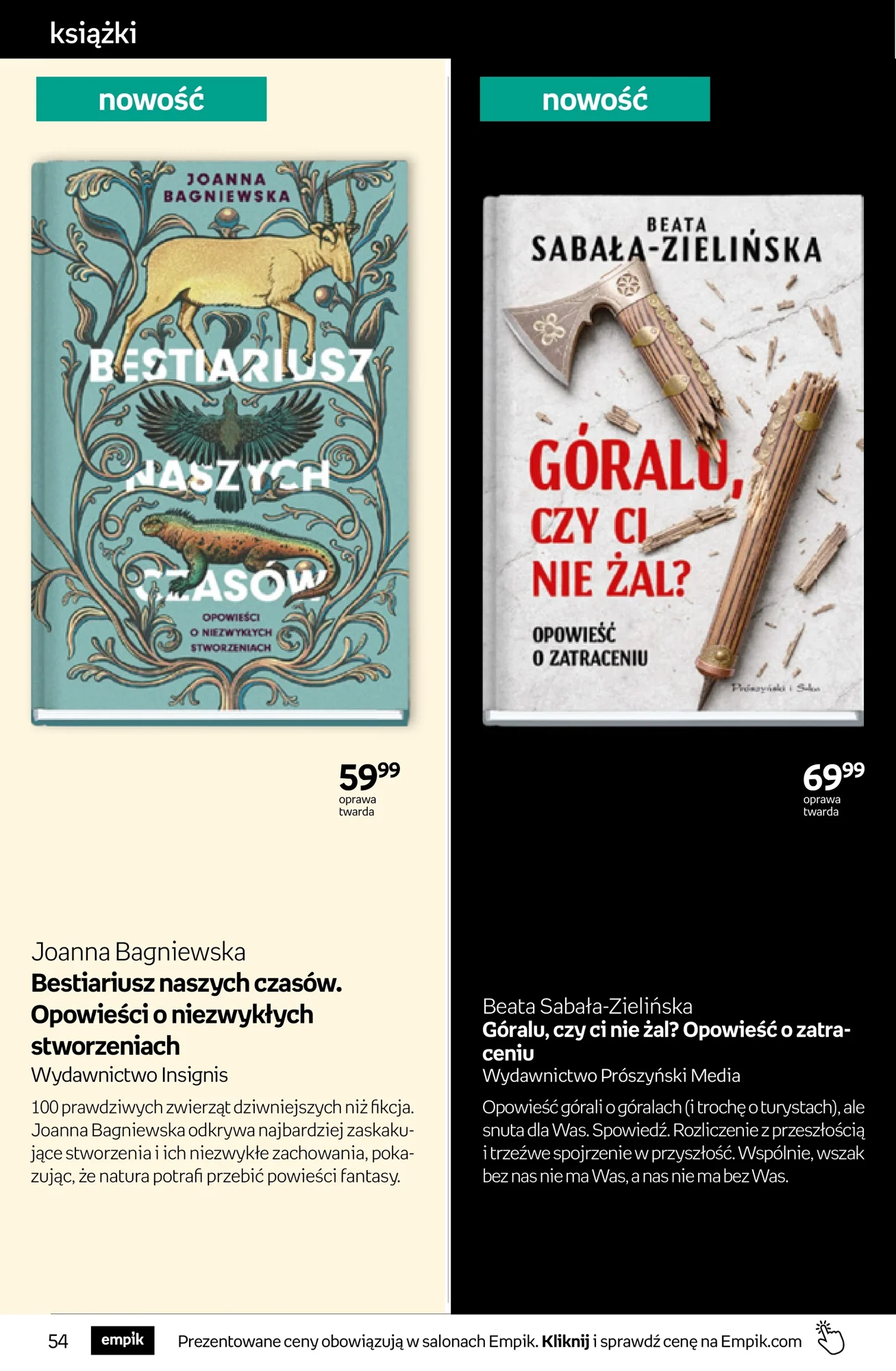 Gazetka promocyjna empik str. 54