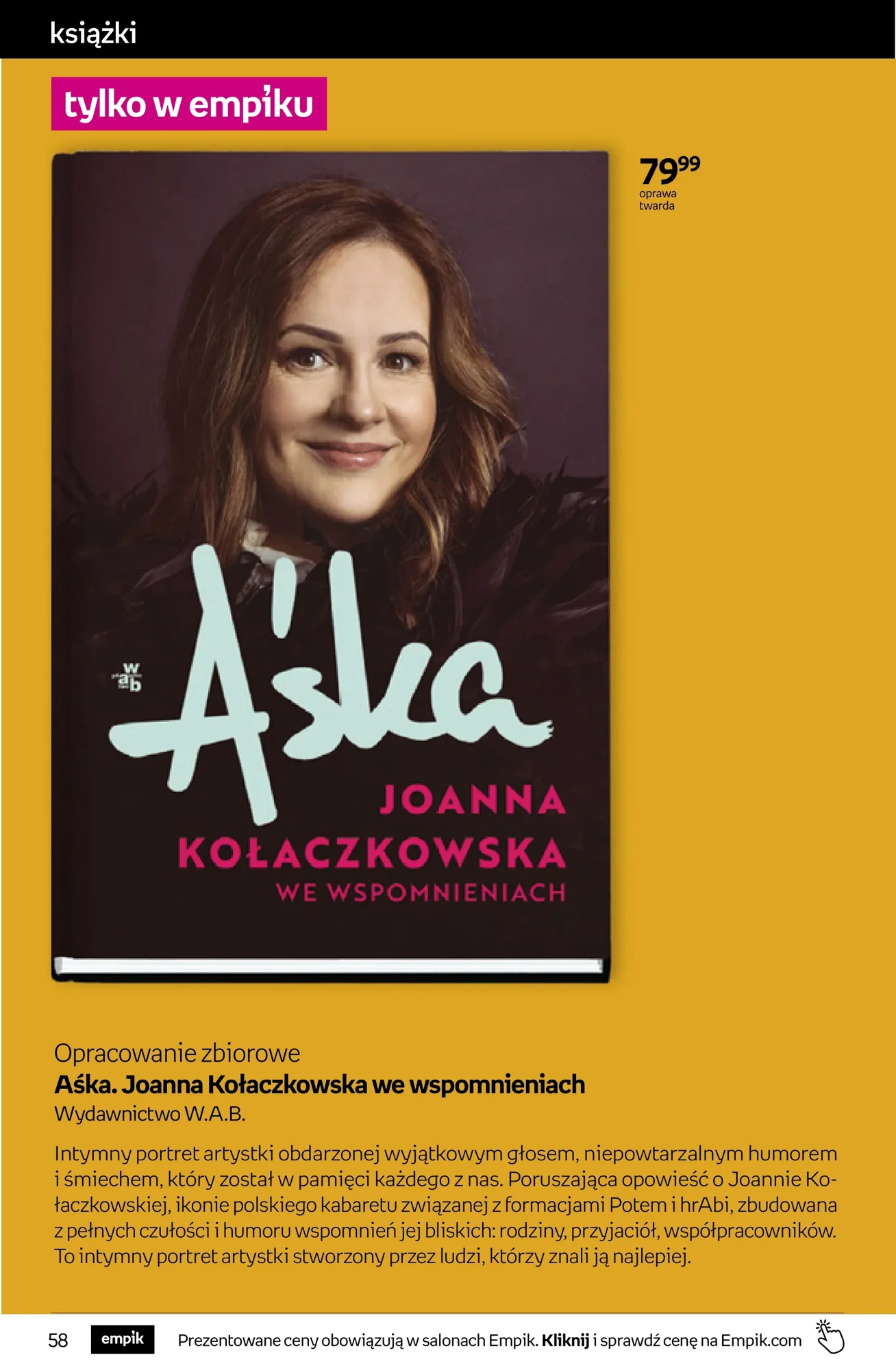 Gazetka promocyjna empik str. 58