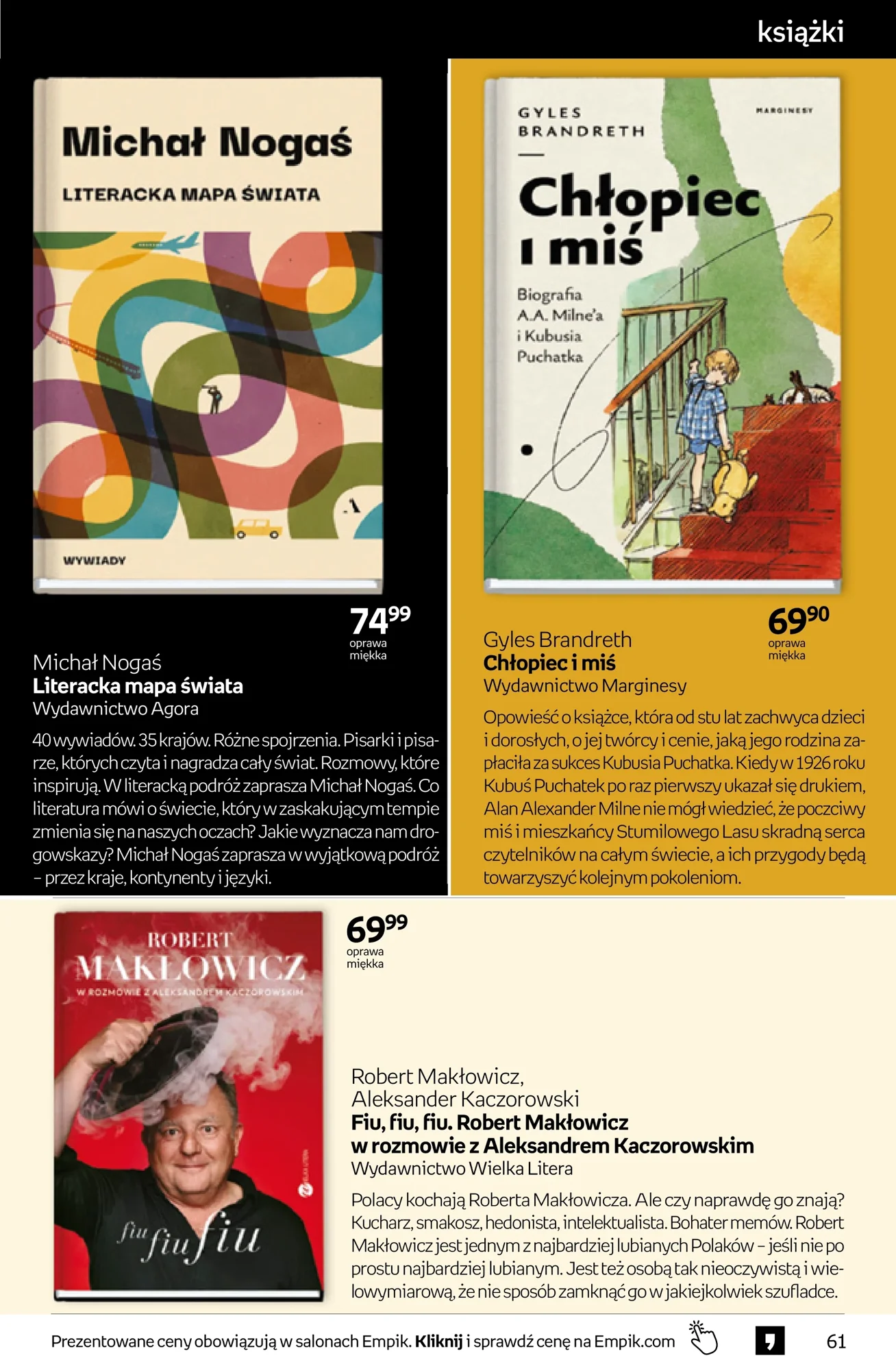 Gazetka promocyjna empik str. 61