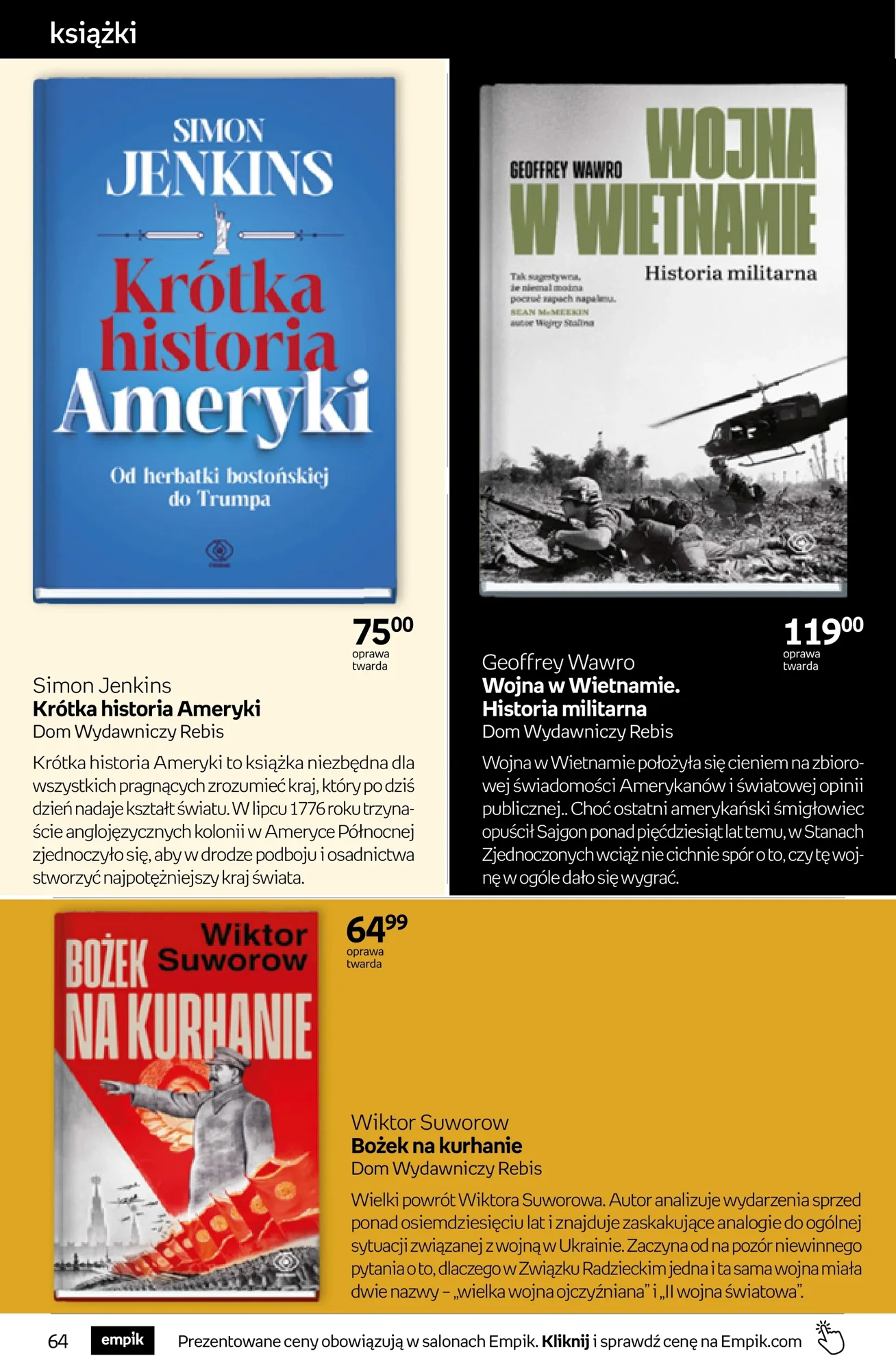 Gazetka promocyjna empik str. 64