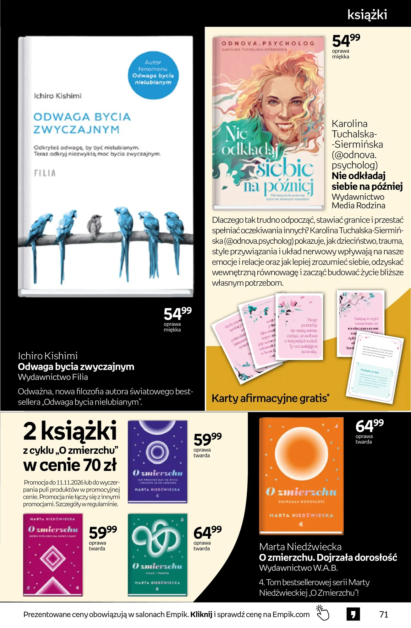 Gazetka promocyjna empik str. 71