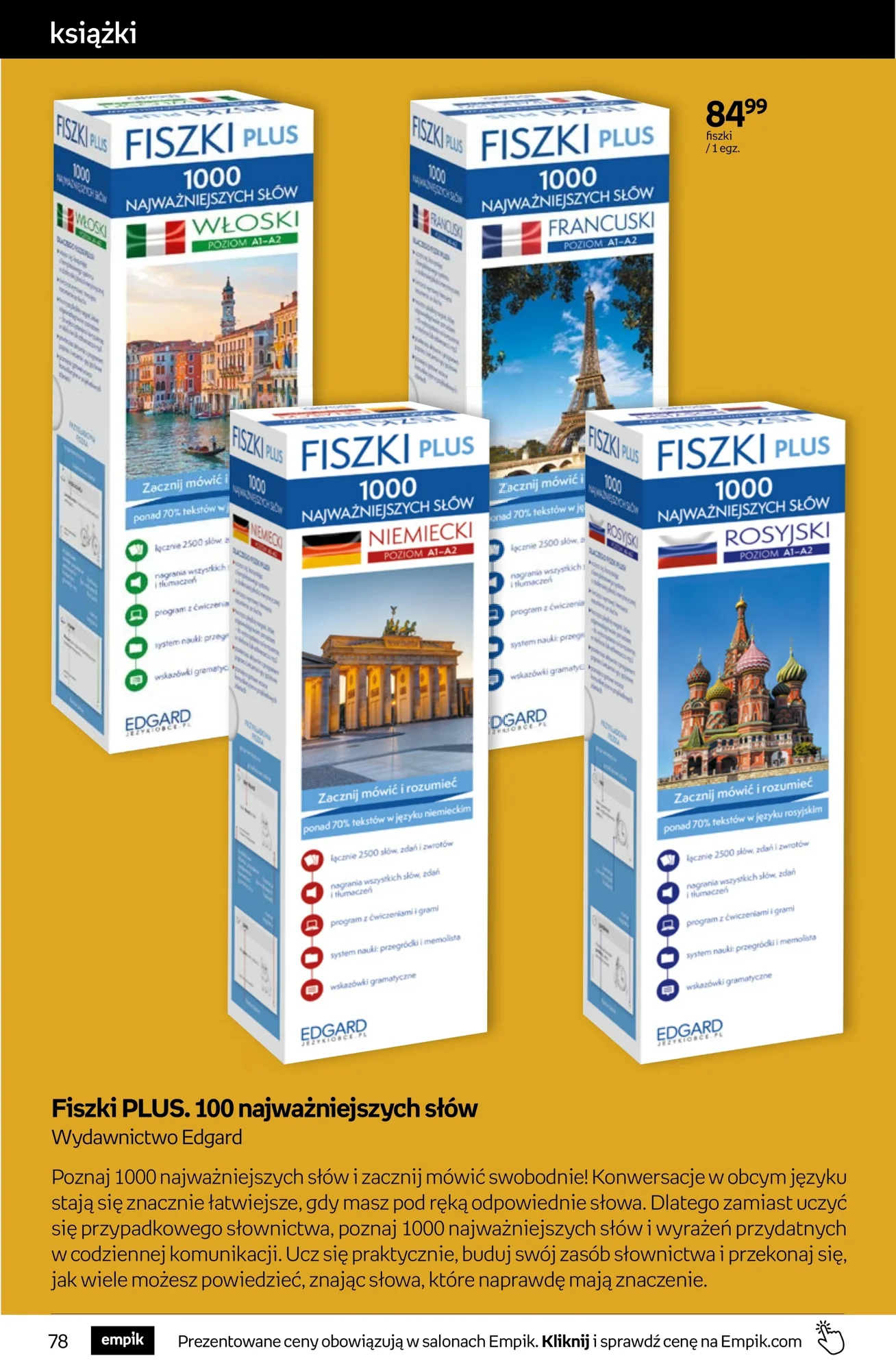 Gazetka promocyjna empik str. 78