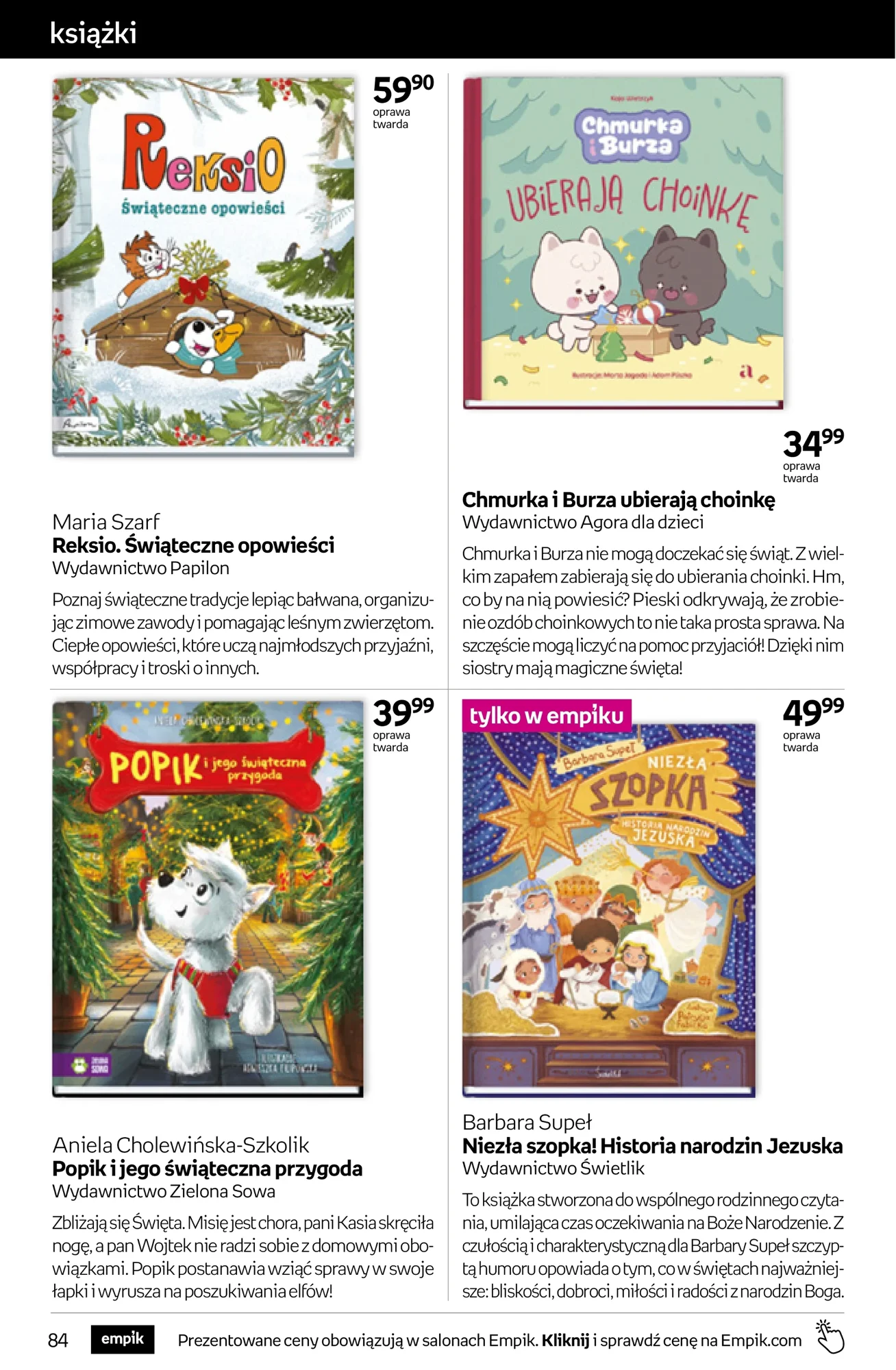 Gazetka promocyjna empik str. 84