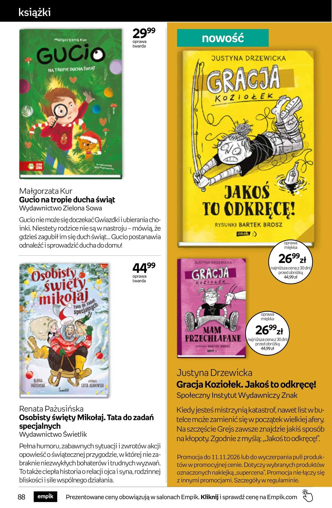 Gazetka promocyjna empik str. 88