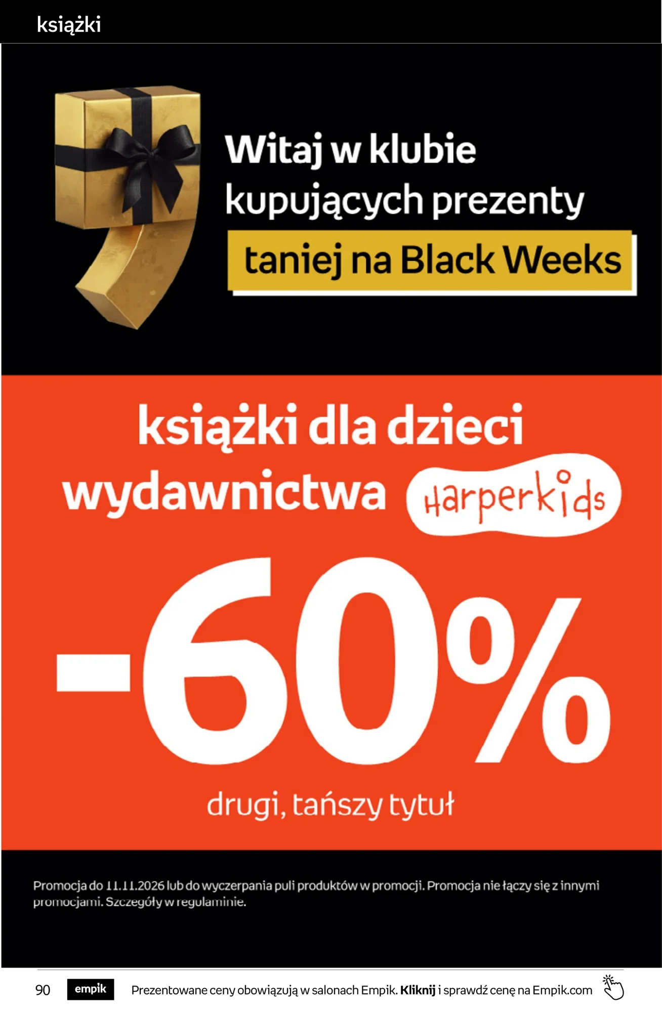 Gazetka promocyjna empik str. 90