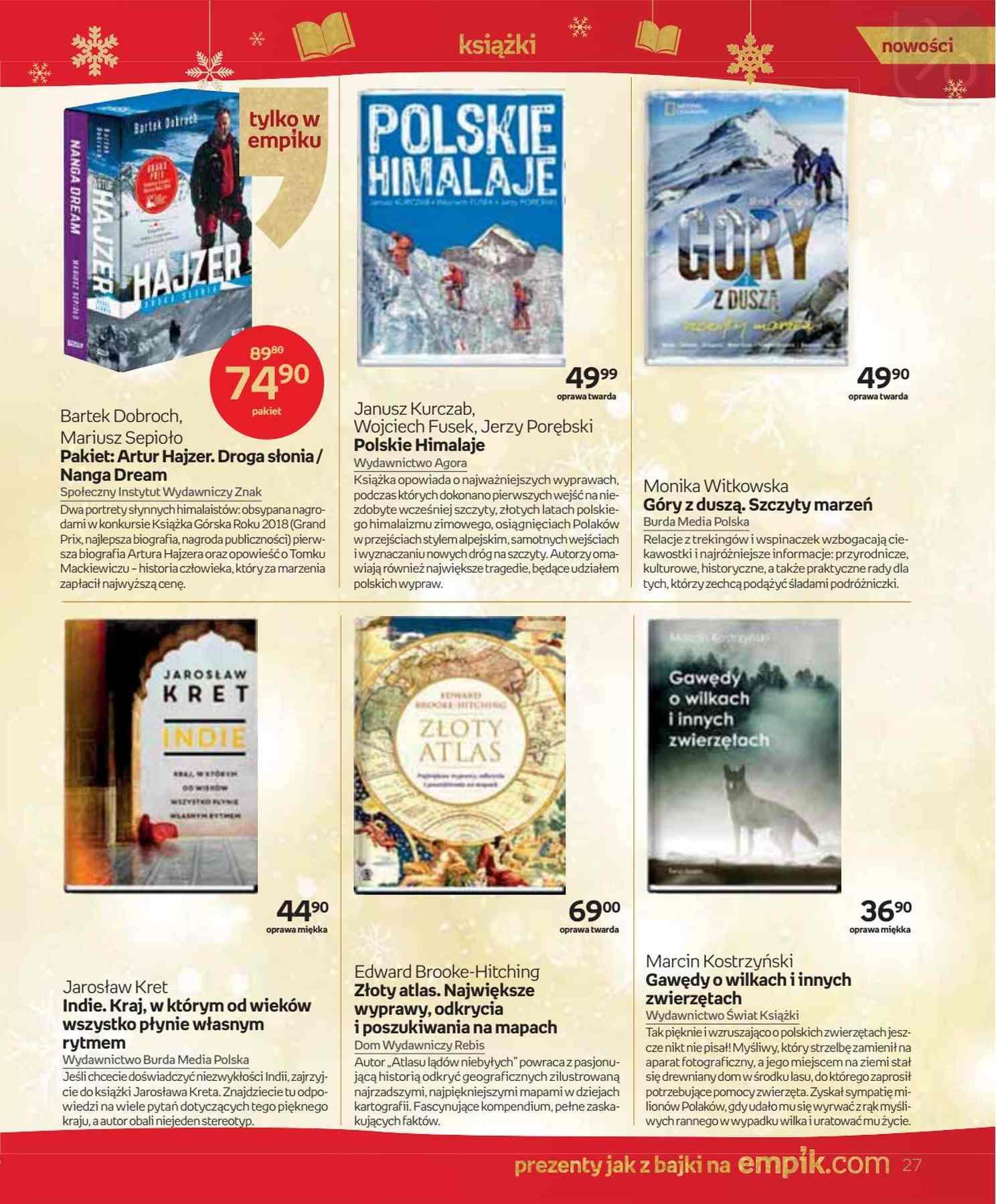 Gazetka promocyjna empik str. 27