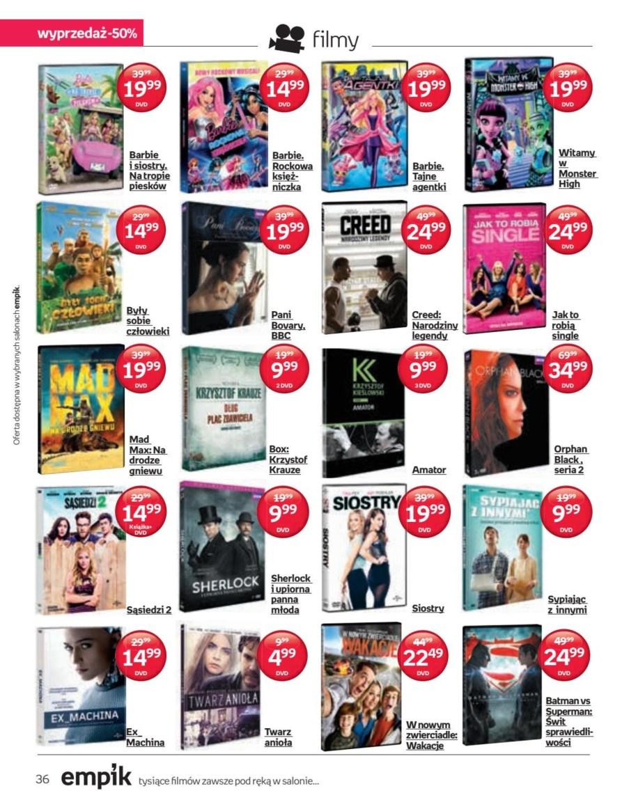 Gazetka promocyjna empik str. 36