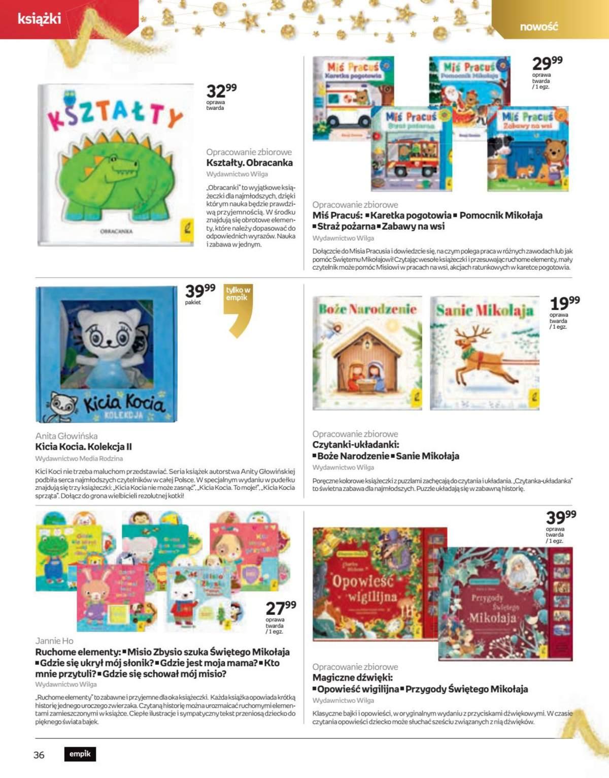 Gazetka promocyjna empik str. 36