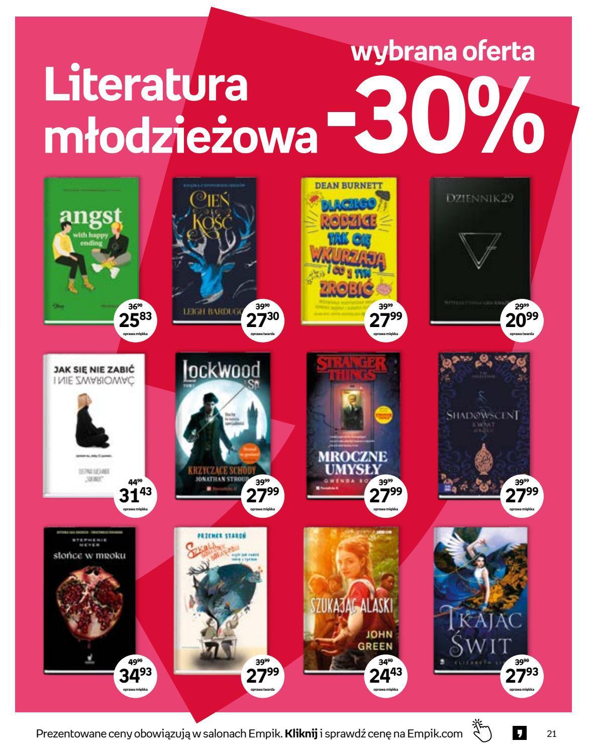 Gazetka promocyjna empik str. 21