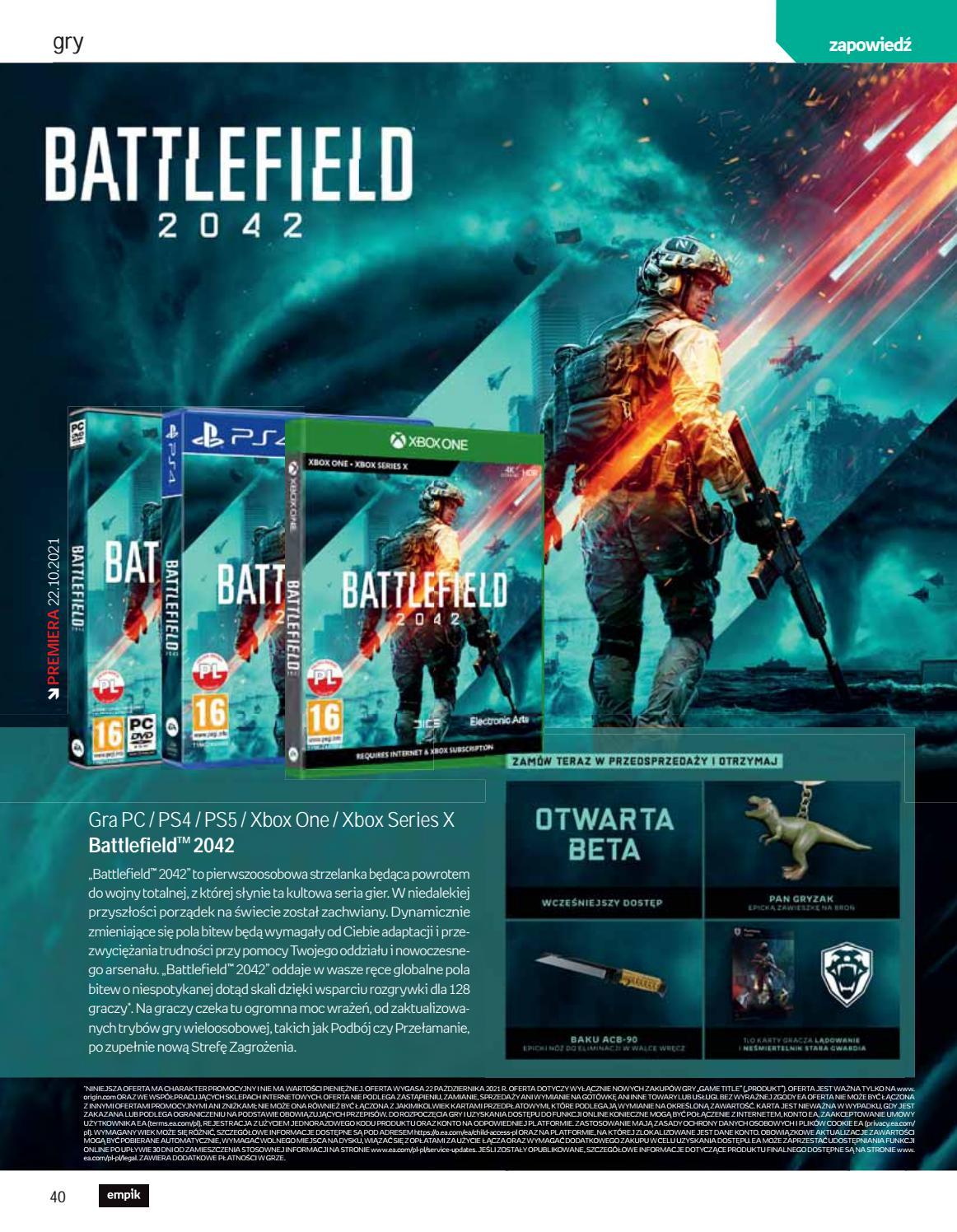 Gazetka promocyjna empik str. 40