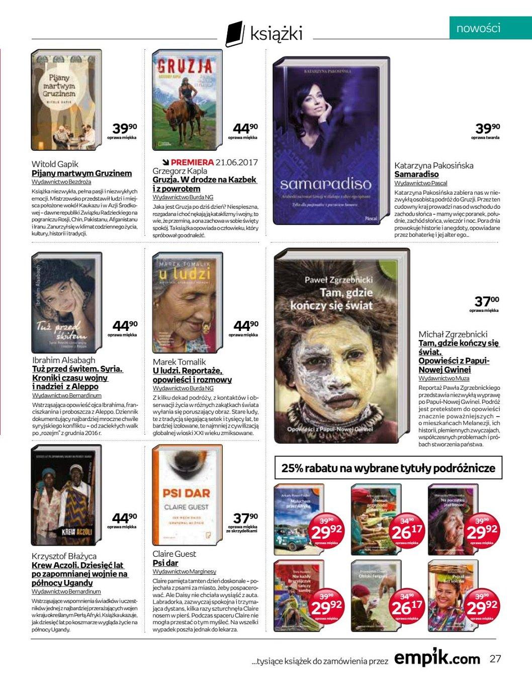 Gazetka promocyjna empik str. 27