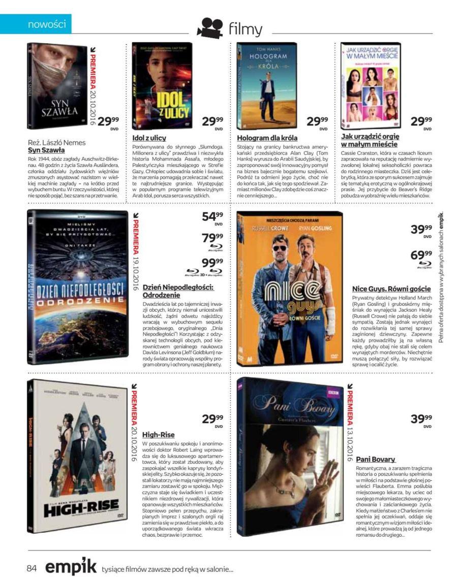 Gazetka promocyjna empik str. 84