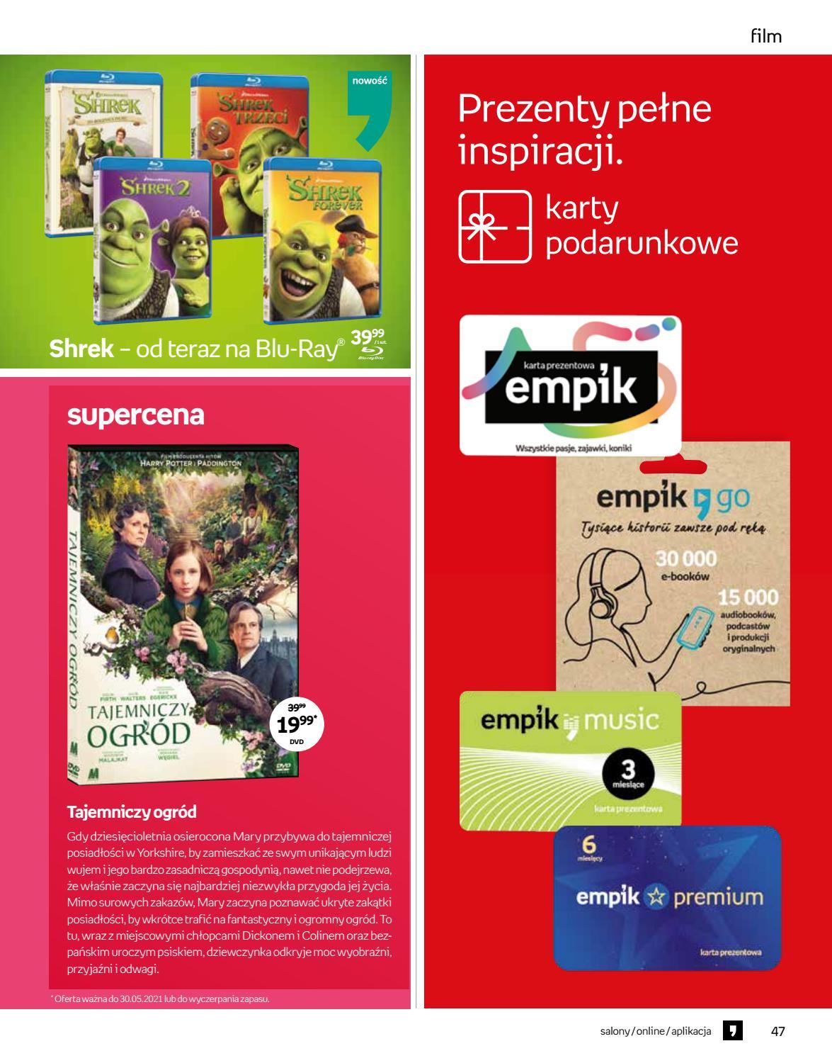 Gazetka promocyjna empik str. 47