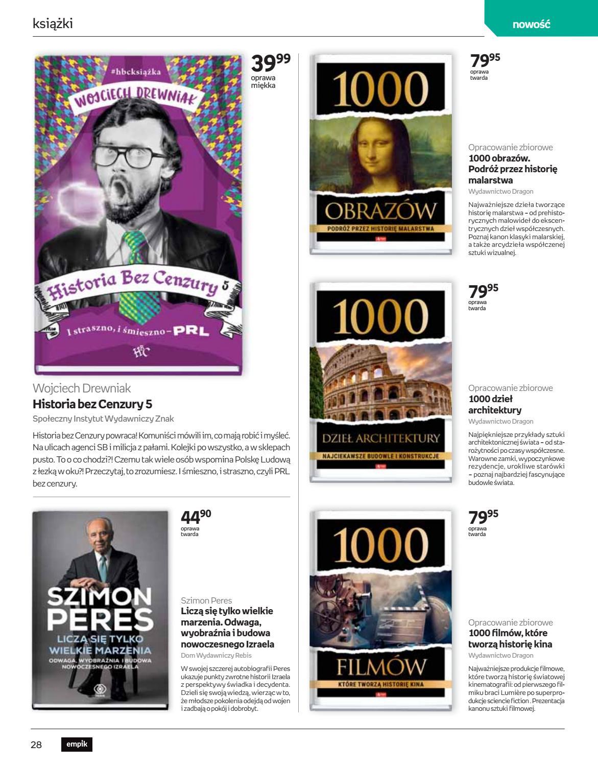 Gazetka promocyjna empik str. 28