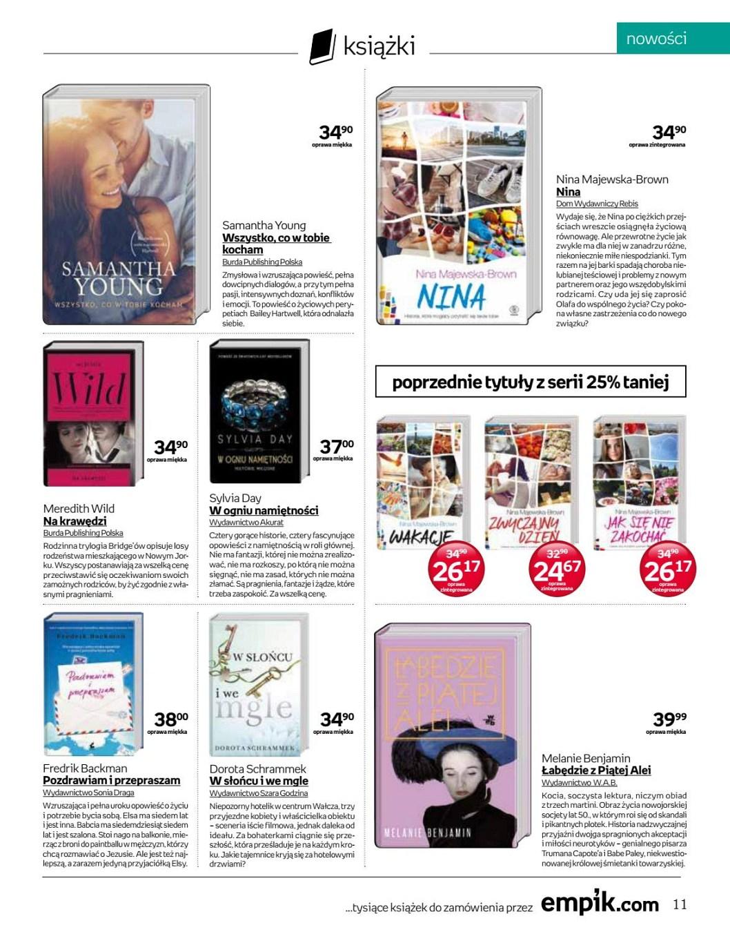 Gazetka promocyjna empik str. 11