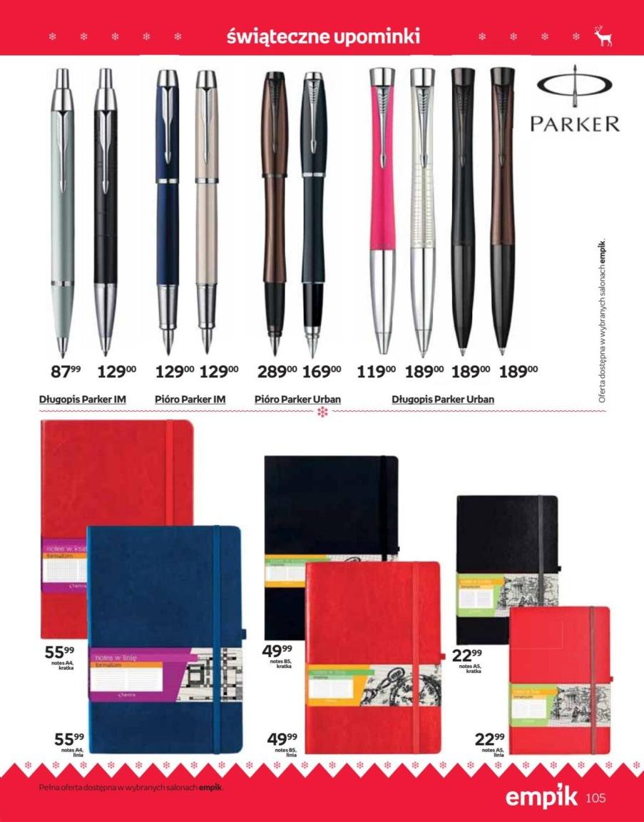 Gazetka promocyjna empik str. 105