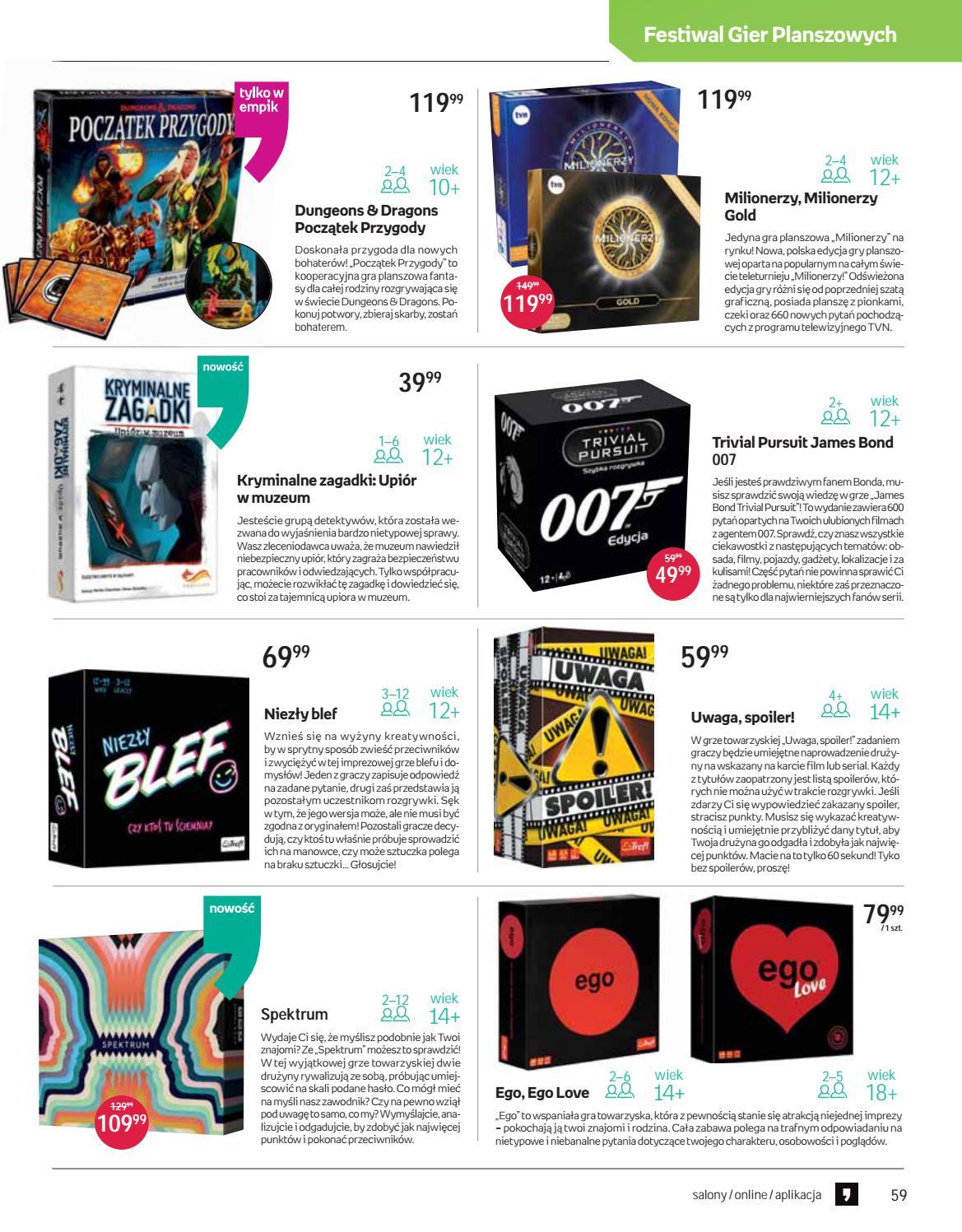 Gazetka promocyjna empik str. 59