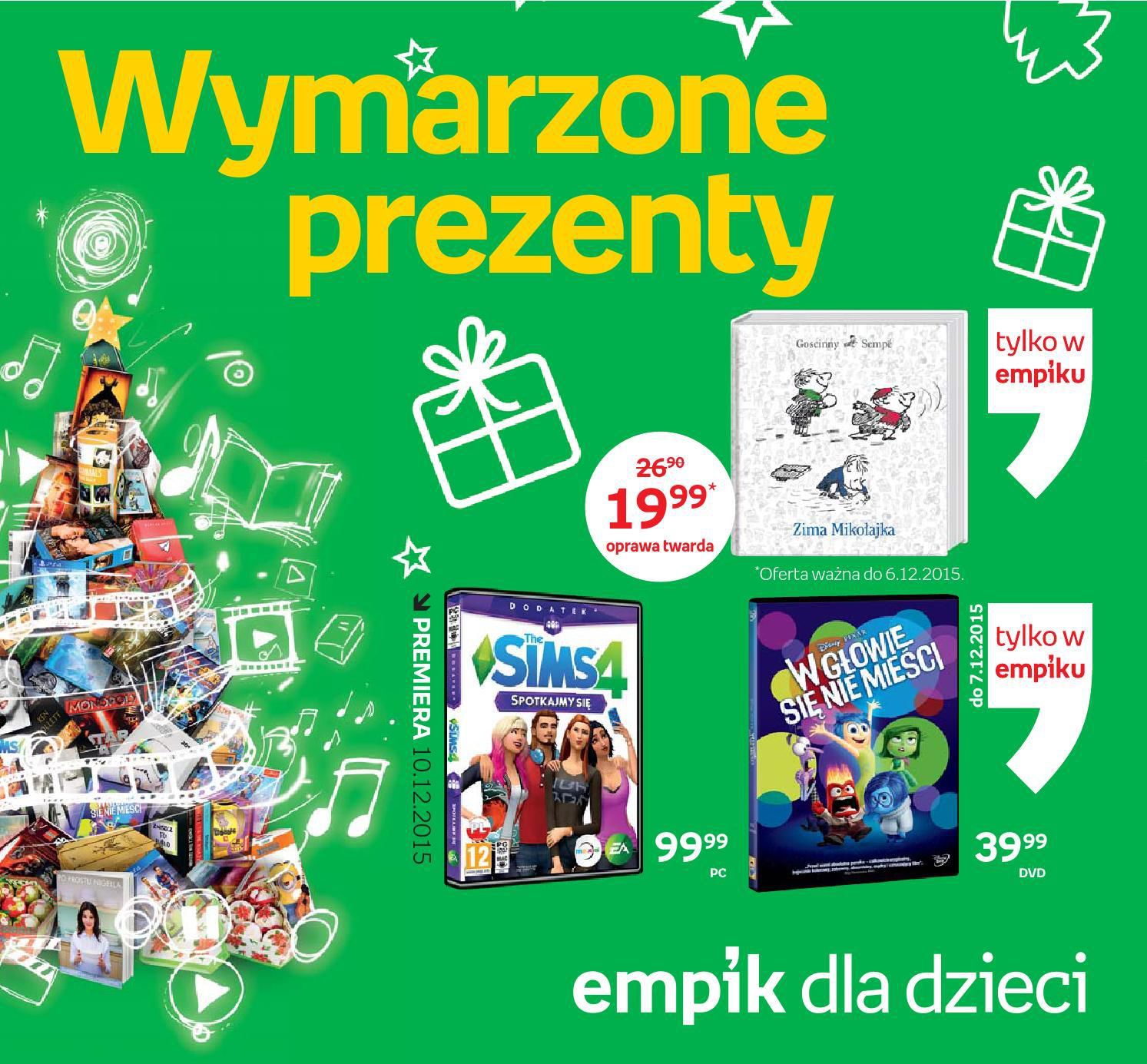 Gazetka promocyjna empik str. 1