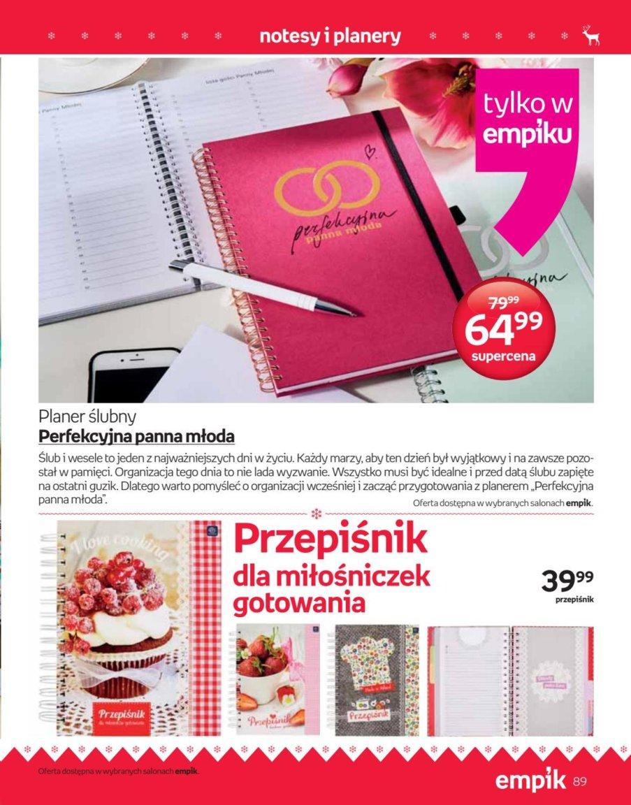 Gazetka promocyjna empik str. 89