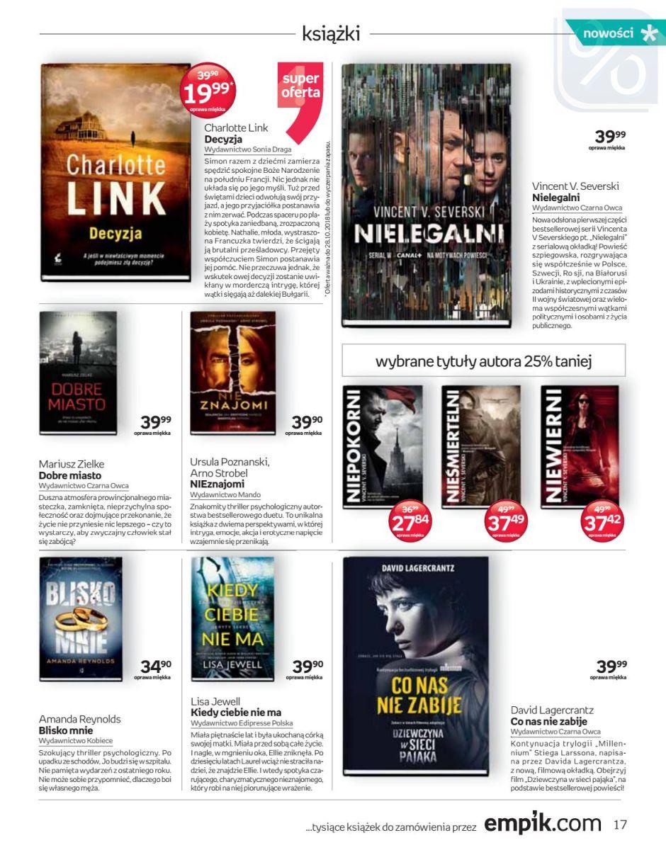 Gazetka promocyjna empik str. 17