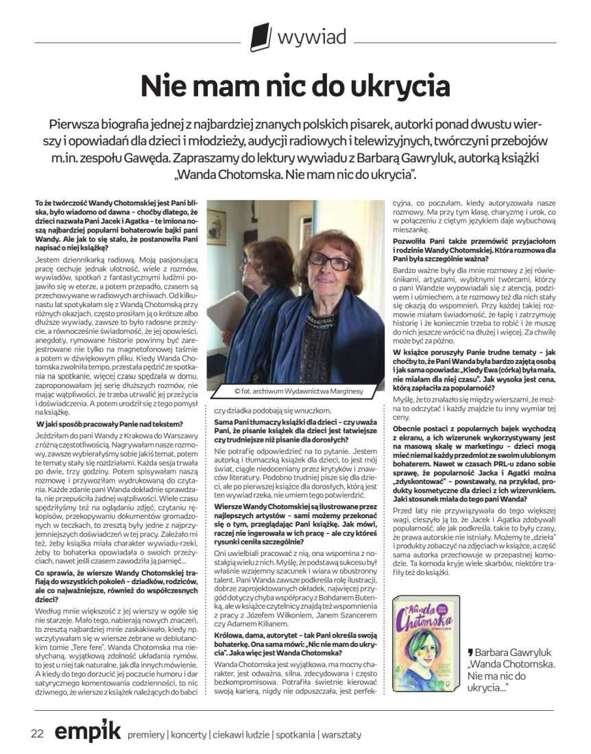Gazetka promocyjna empik str. 22