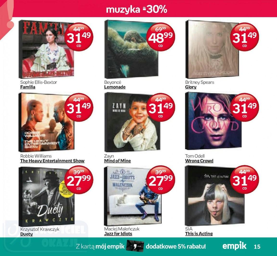Gazetka promocyjna empik str. 15