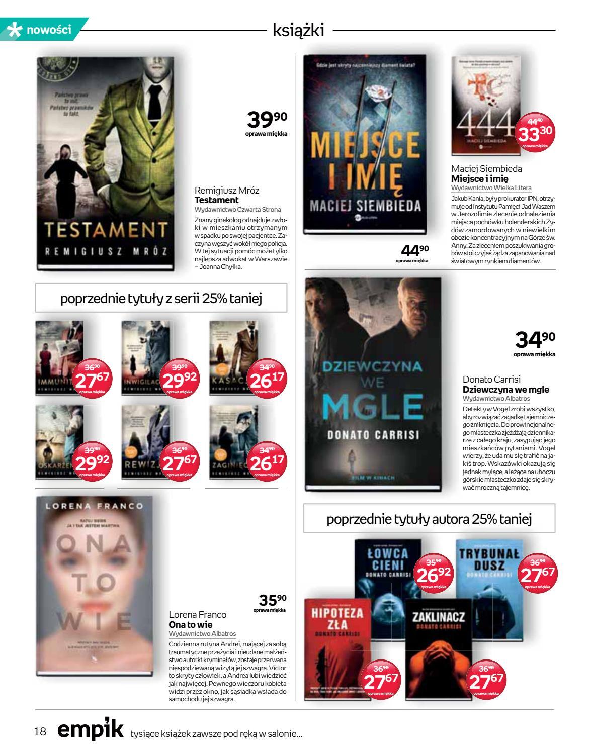 Gazetka promocyjna empik str. 18