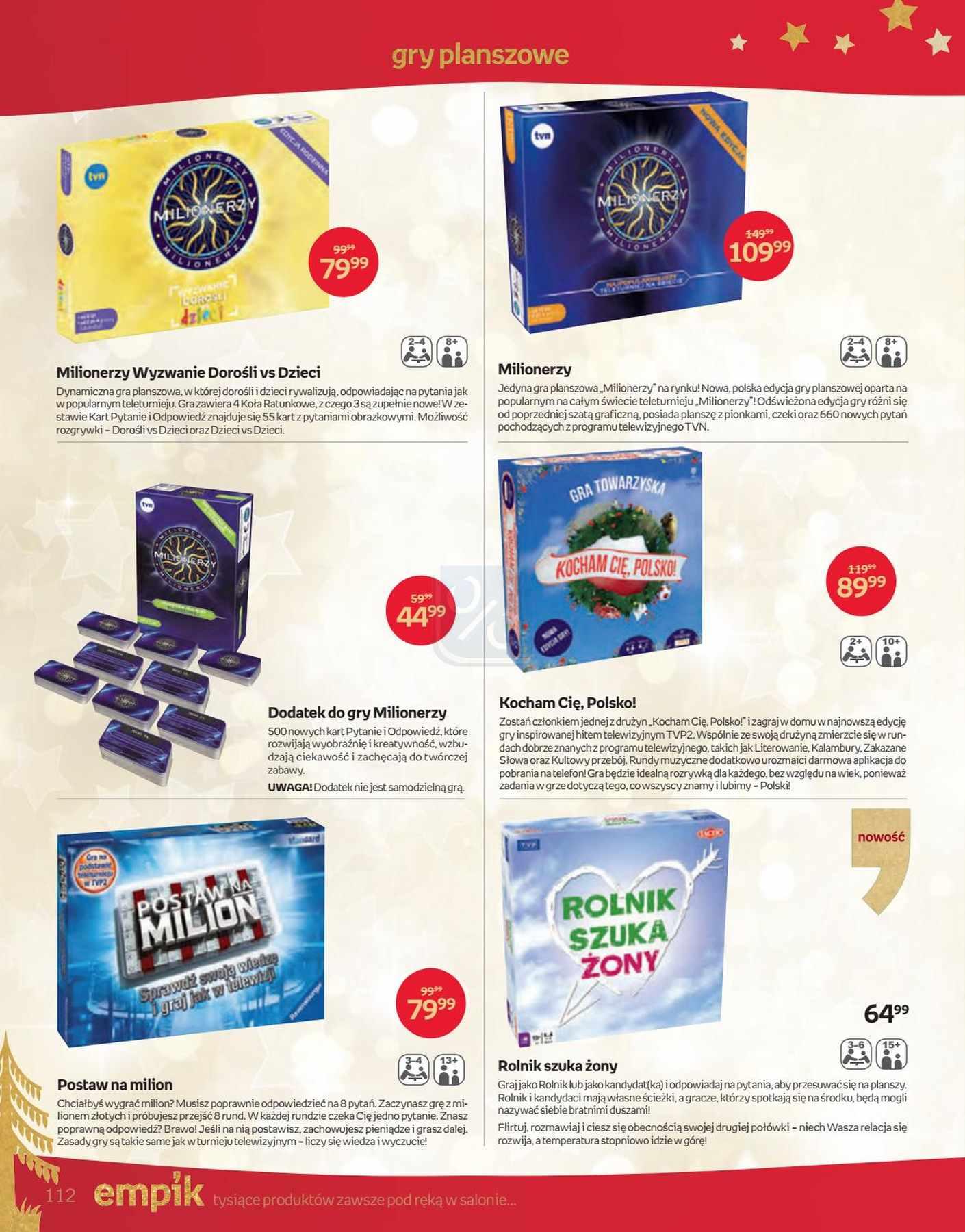 Gazetka promocyjna empik str. 112