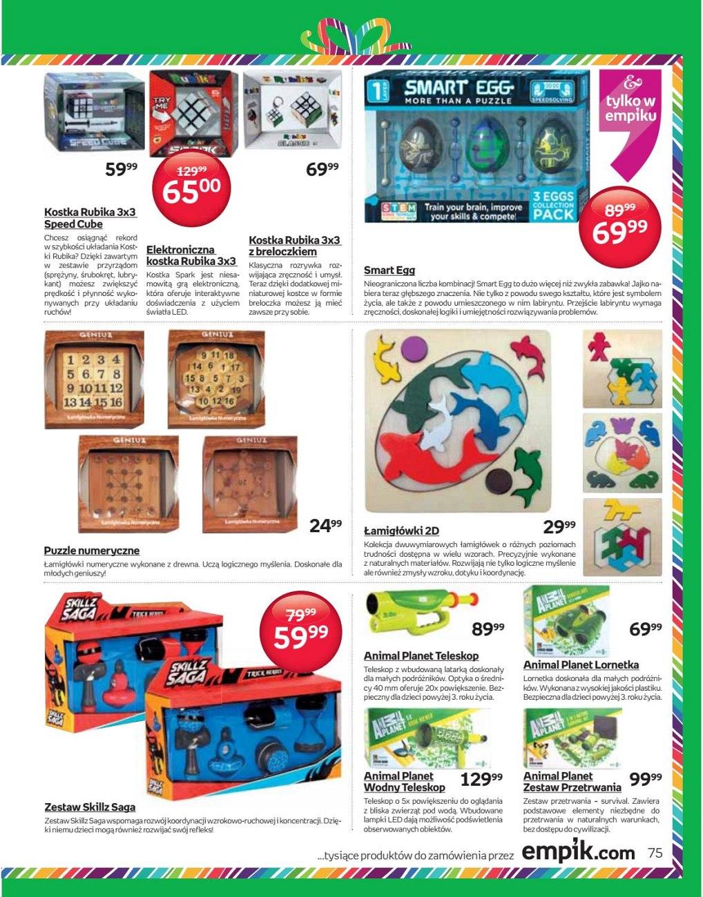 Gazetka promocyjna empik str. 75