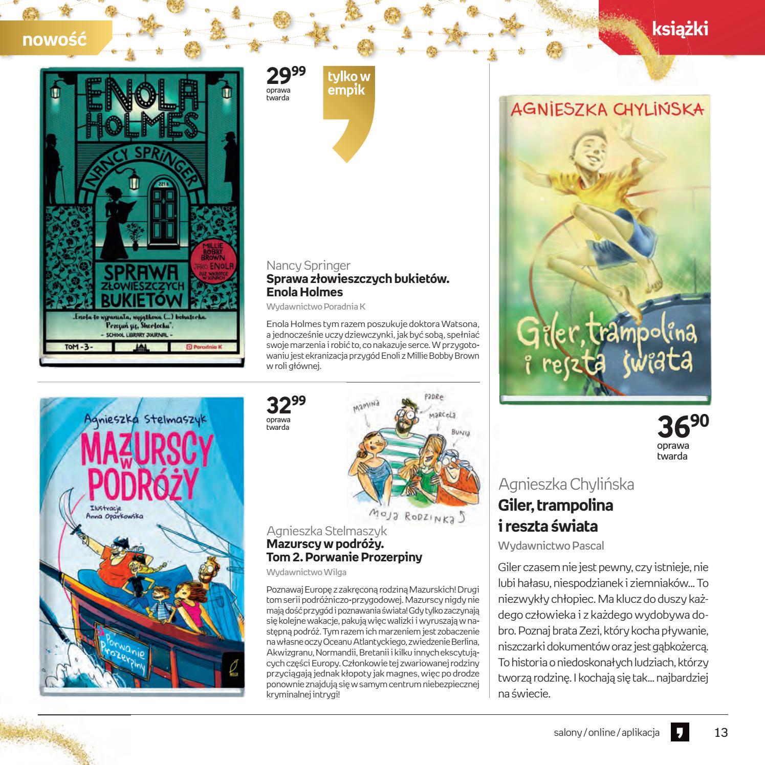 Gazetka promocyjna empik str. 13
