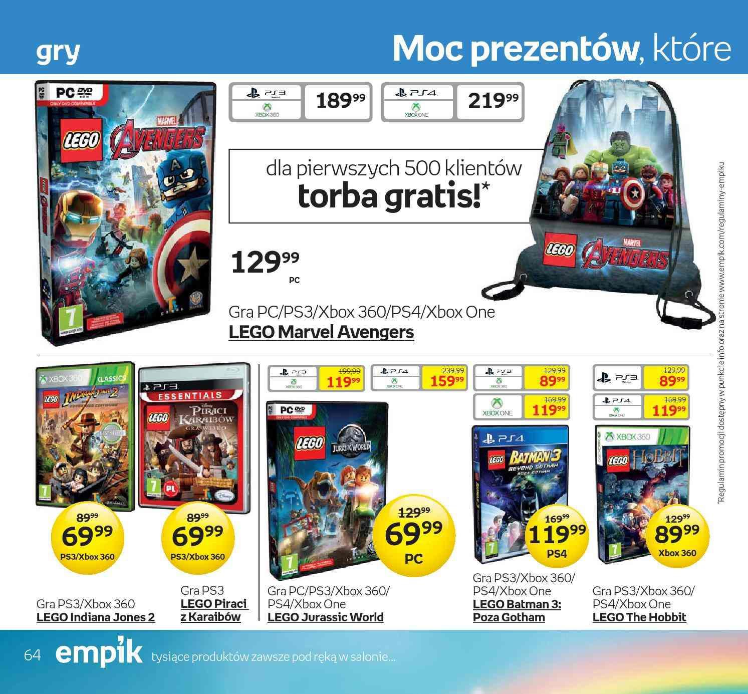 Gazetka promocyjna empik str. 64